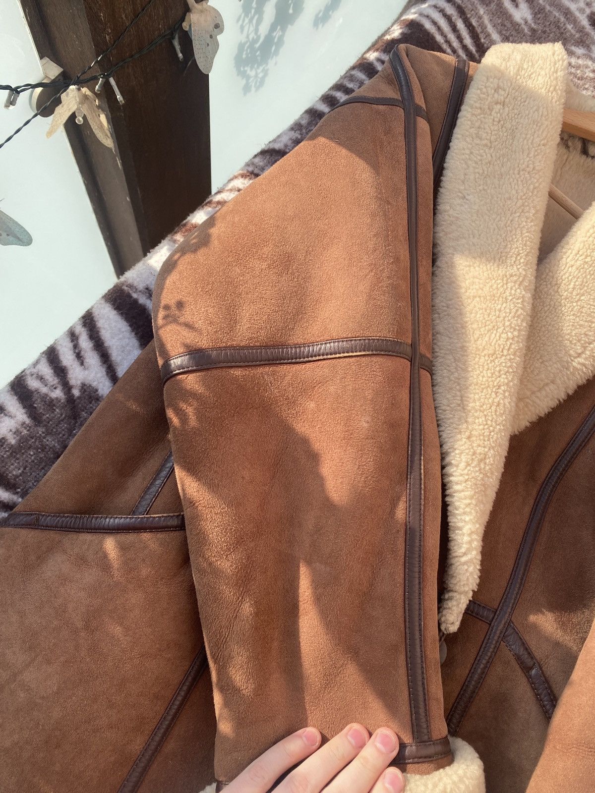 Vintage Hide Society genuine sheepskin jacket Size US XL / EU 56 / 4 - 8 Thumbnail