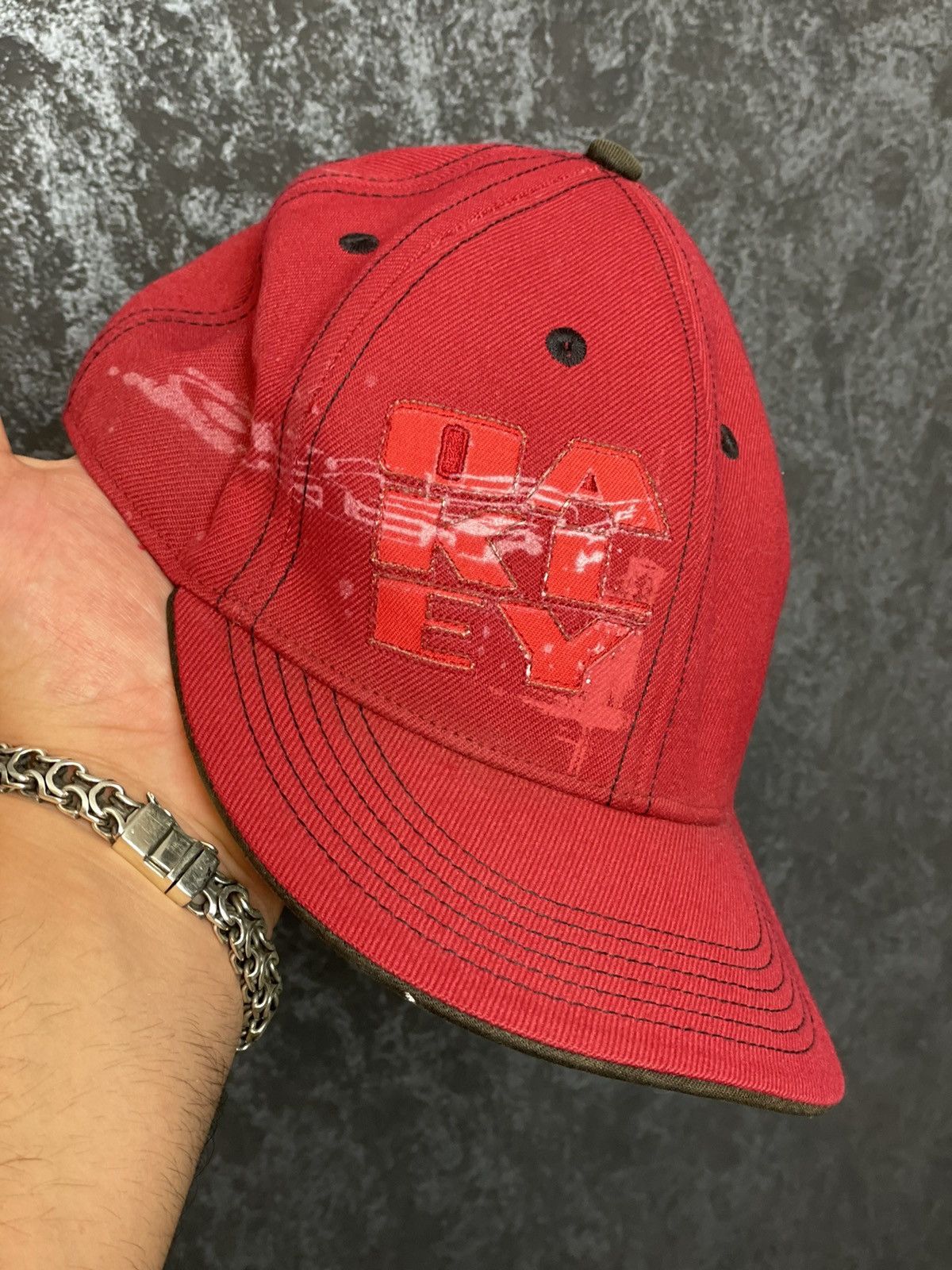 Oakley × Vintage Vintage Oakley big logo cap Size ONE SIZE - 1 Thumbnail