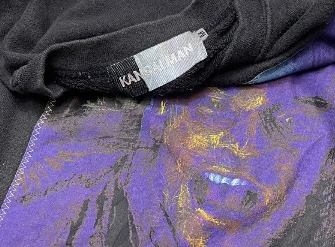 Kansai Yamamoto VINTAGE KANSAIMAN FADED BOXY SHIRT Size US M / EU 48-50 / 2 - 16 Thumbnail