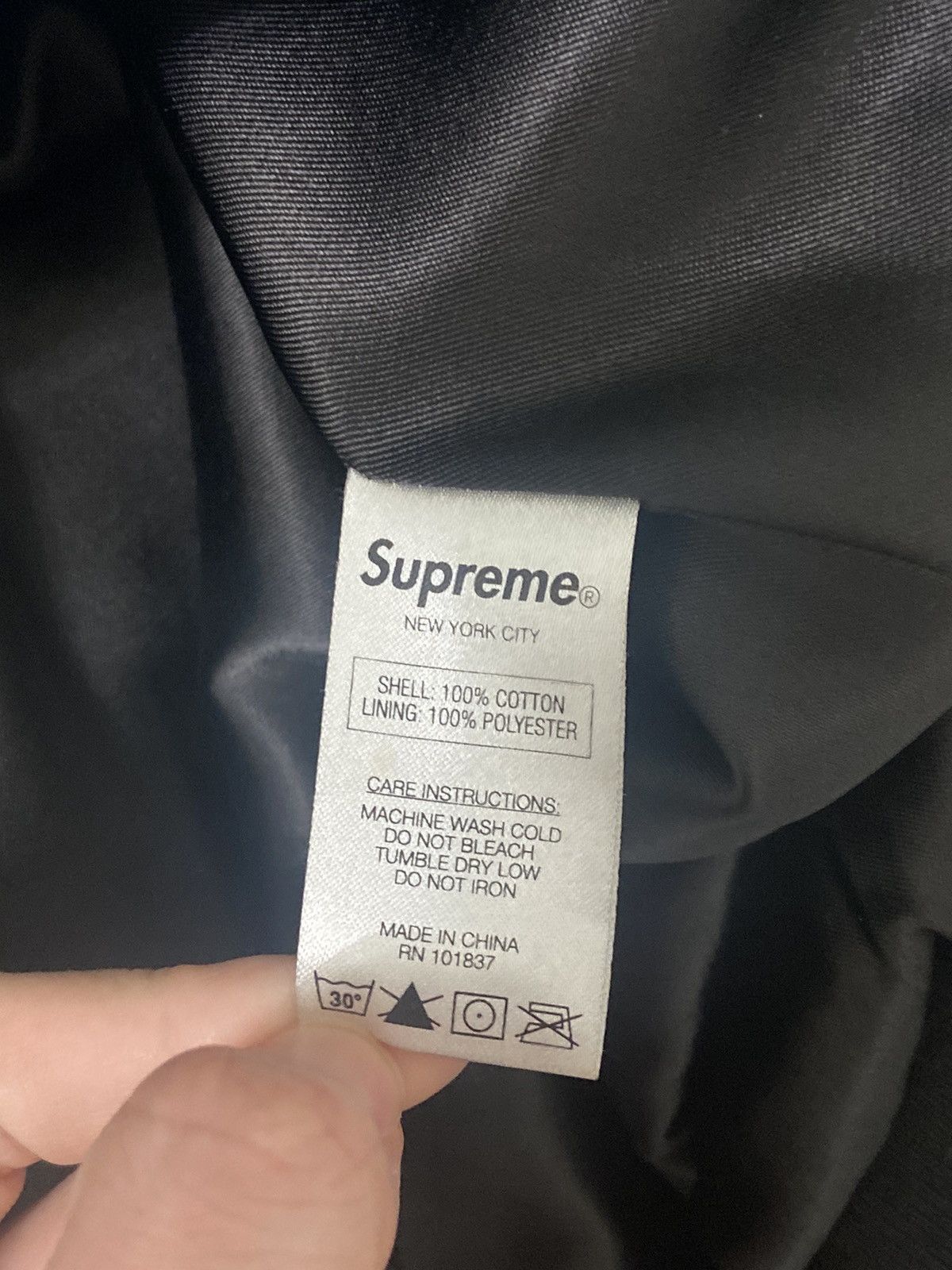Supreme Supreme Wise Racing Jacket FW13 Black NASCAR Size US M / EU 48-50 / 2 - 5 Thumbnail
