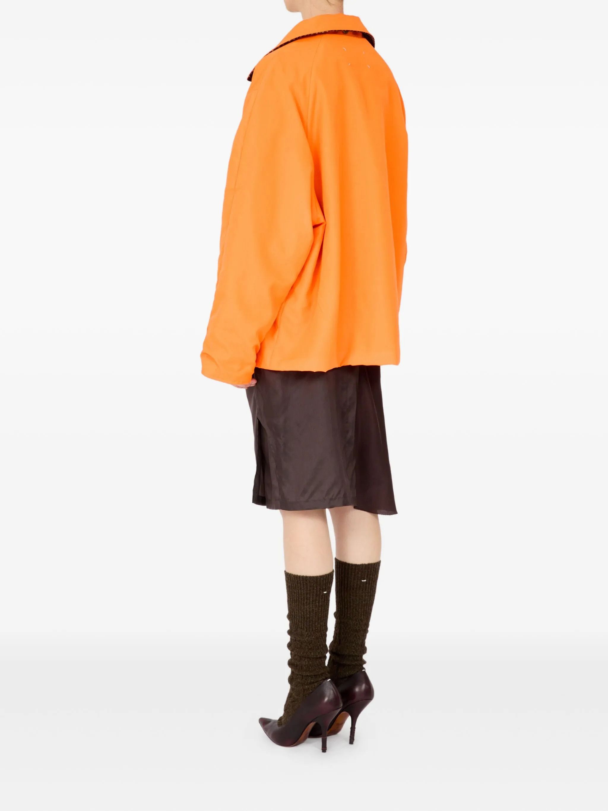 Maison Margiela o1w1db10526 Reversible Capsule Jacket in Orange/Black Size M / US 6-8 / IT 42-44 - 4 Thumbnail