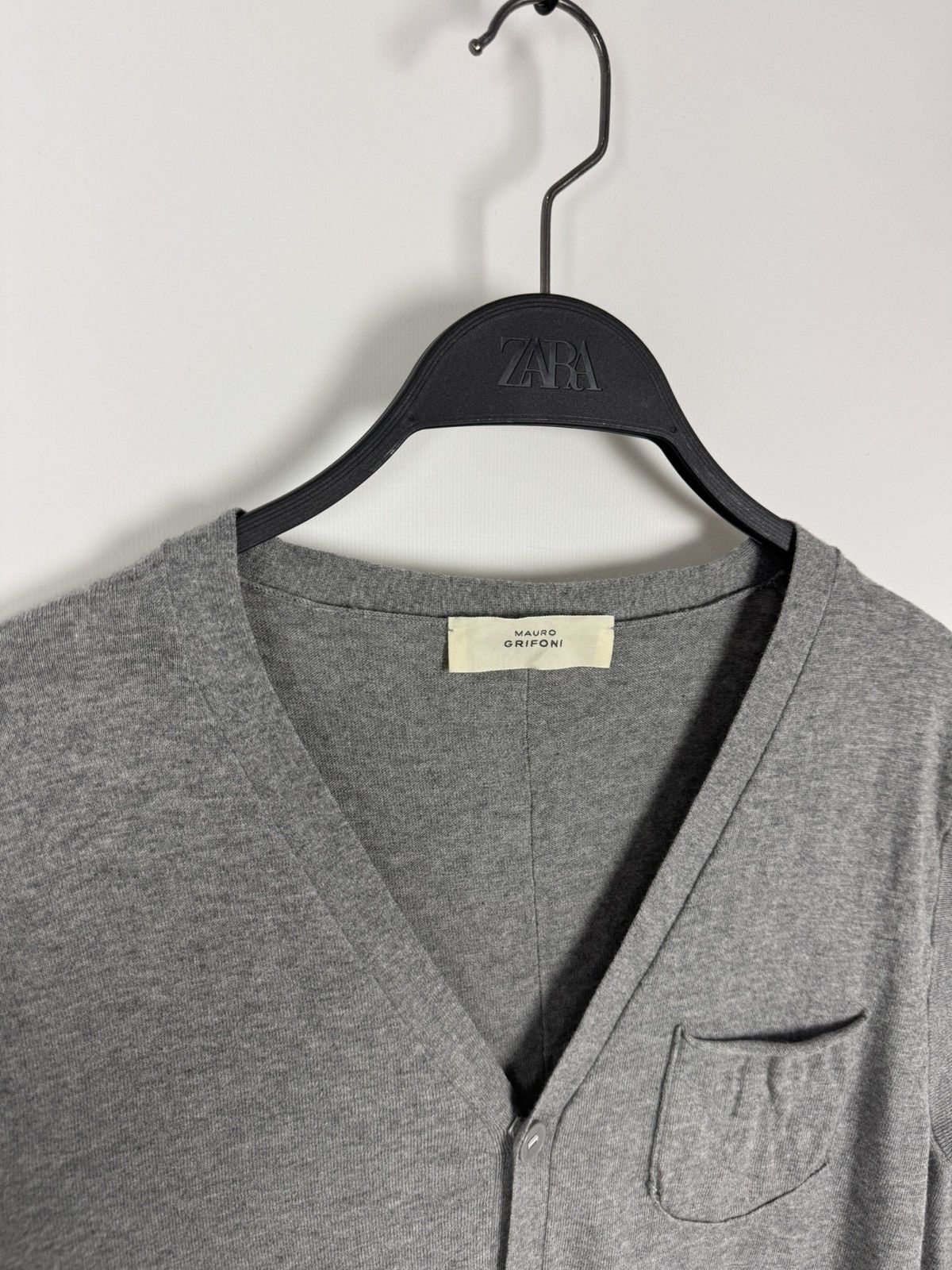 Other Mauro Grifoni Cotton Blend Chest Pocket Vest Size US L / EU 52-54 / 3 - 3 Thumbnail