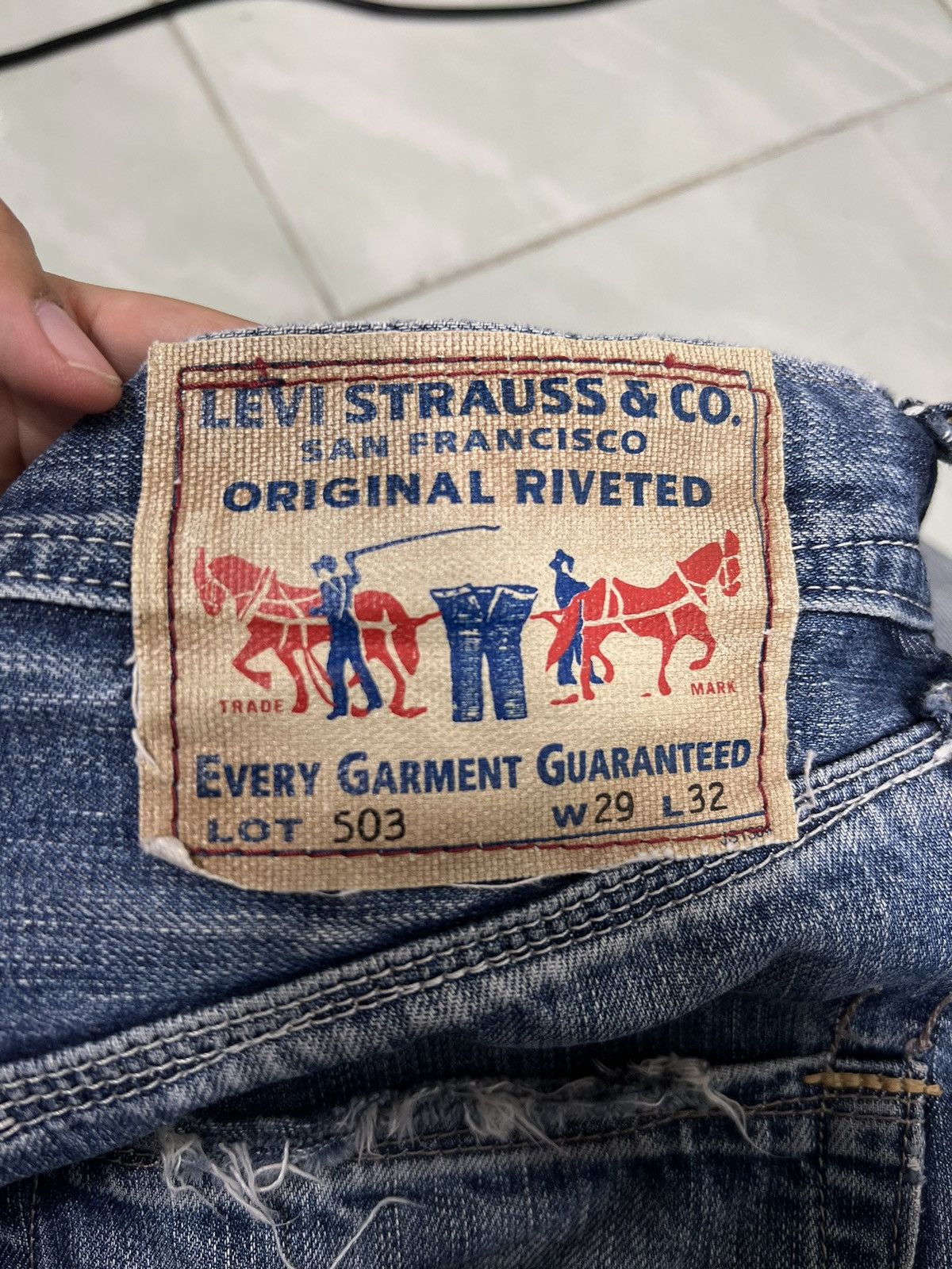 Japanese Brand × Levi's 🔥 SLUAR LIBAS KEPALA KARIM Size US 32 / EU 48 - 14 Thumbnail