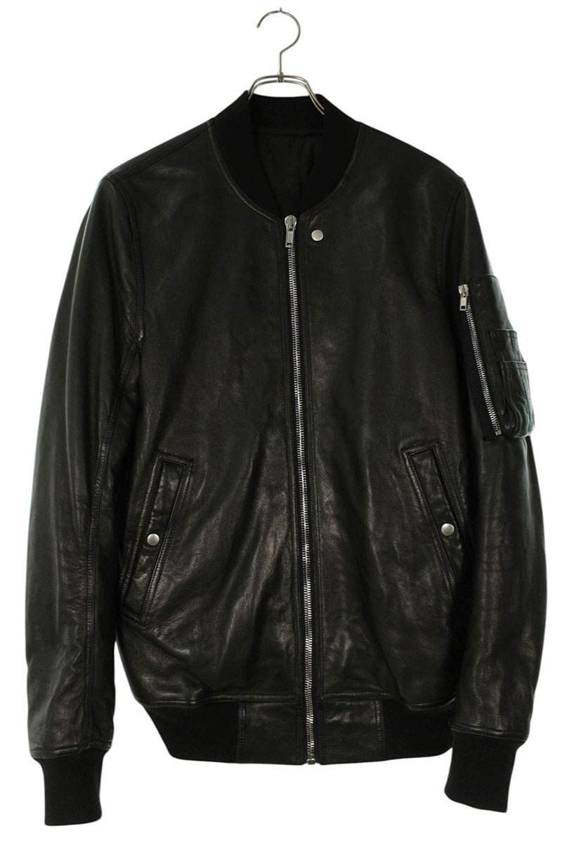 Rick Owens Black Leather Glitter Trench Jacket SS18 Dirt | Grailed