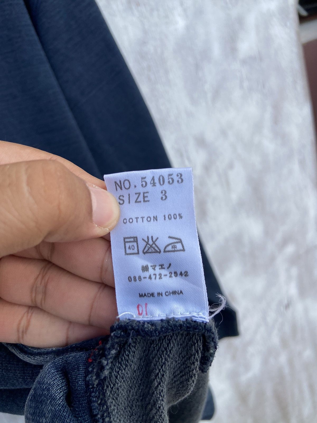 Eternal × Vintage VINTAGE INDIGO ETERNAL CREWNECK SWEATSHIRT Size US L / EU 52-54 / 3 - 9 Thumbnail