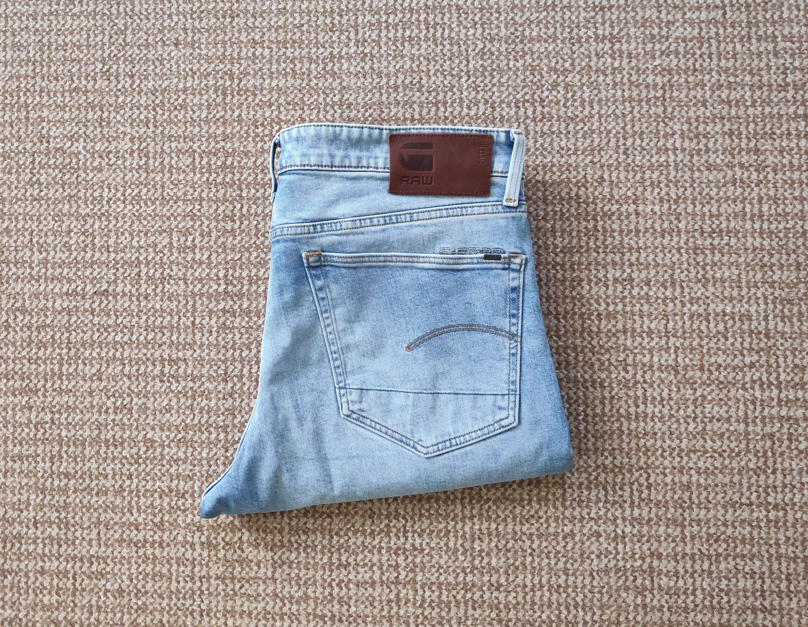 G-Star G-Star Raw 3301 Straight Tapered Denim Jeans Size US 36 / EU 52 - 5 Thumbnail