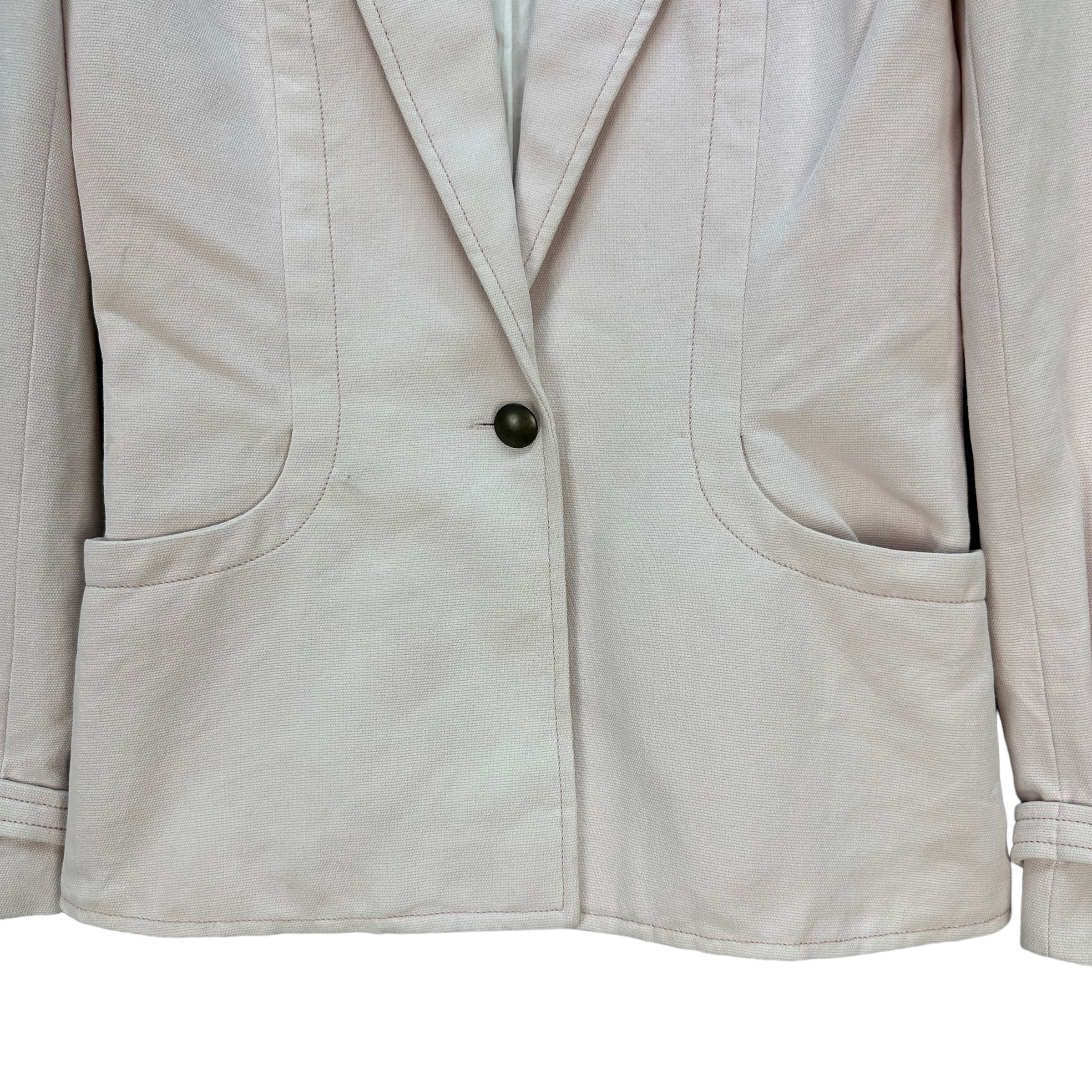 Givenchy GIVENCHY PARIS STYLISH DOUBLE COLLAR JACKET #7599-156 Size S / US 4 / IT 40 - 4 Thumbnail