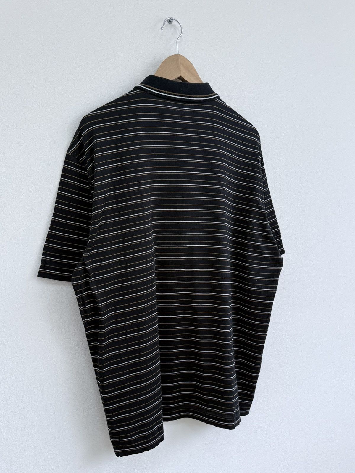 Brioni Brioni Striped Polo T-Shirt Size US XL / EU 56 / 4 - 8 Thumbnail