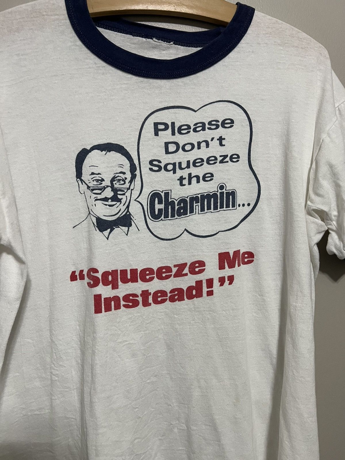 Vintage Vintage Charmin funny ringer tee Size US M / EU 48-50 / 2 - 3 Thumbnail