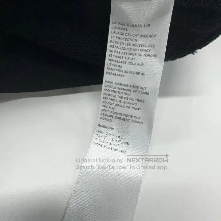 Givenchy Givenchy Logo Print Crewneck Long-Sleeve Sweatshirt. Size US L / EU 52-54 / 3 - 5 Thumbnail