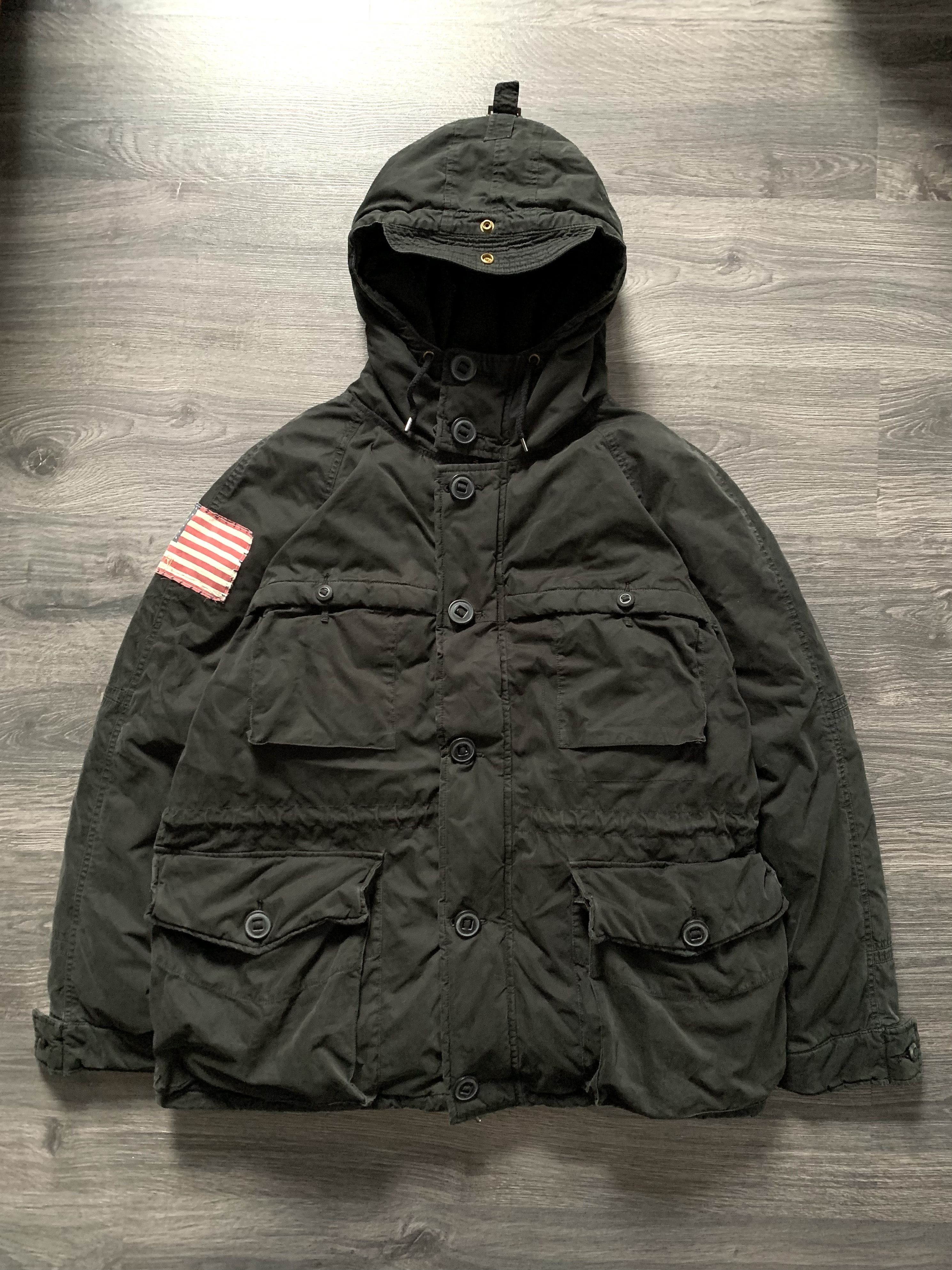 Ralph lauren denim and supply parka hotsell