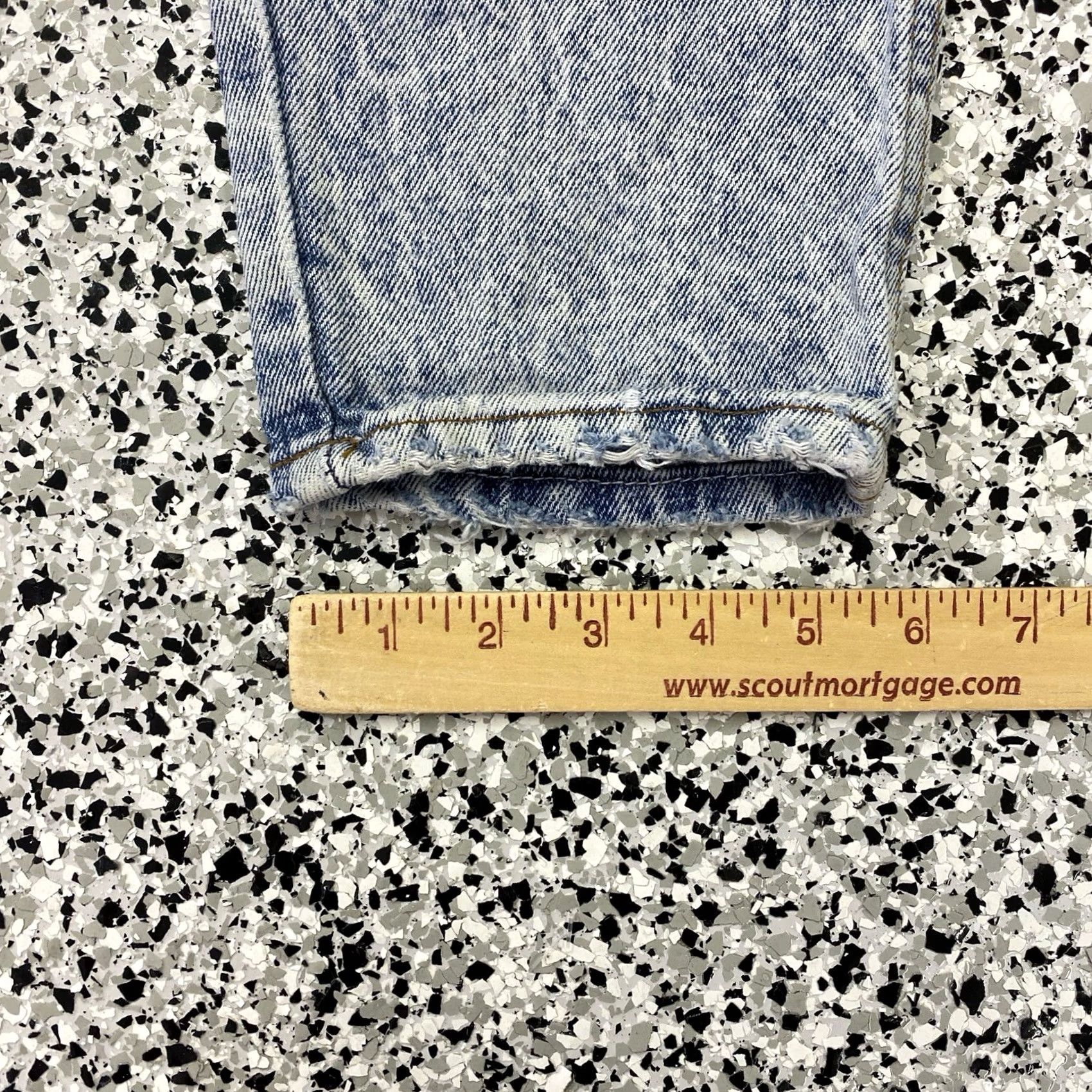 Vintage VINTAGE CHIC Jeans Mom 80s Blue Acid Wash Size 12 Womens US"} Size 34" / US 12 / IT 48 - 2 Thumbnail