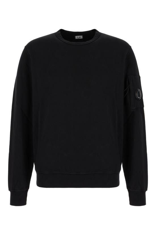 C.P. Company C.P. COMPANY Men Hoodies 17CMSS019A002246G 999 BLACK Size US XL / EU 56 / 4 - 1 Thumbnail