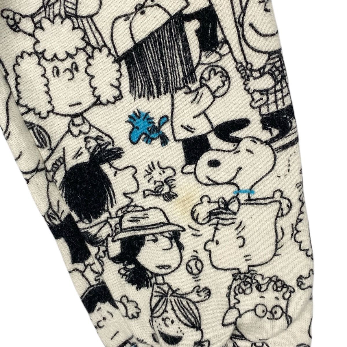 Peanuts × Uniqlo Vintage Peanuts Snoopy Uniqlo Printed Hoodies White Size US L / EU 52-54 / 3 - 6 Thumbnail