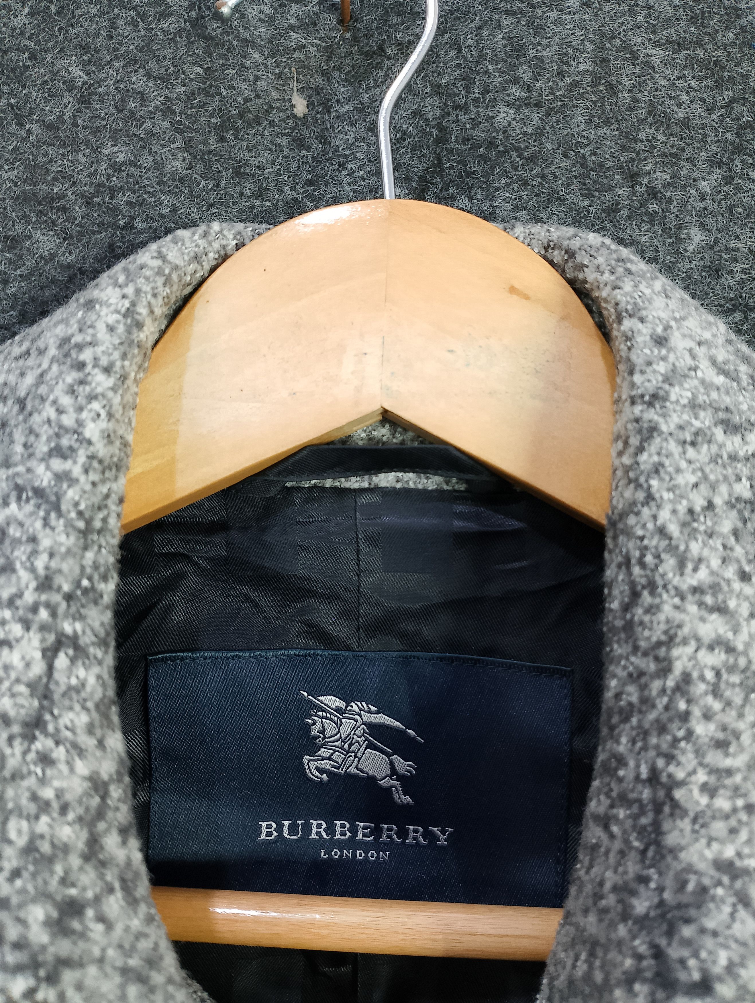 Burberry Burberry London Wool Trench Coat Vintage Burberry Outerwear Size M / US 6-8 / IT 42-44 - 3 Thumbnail