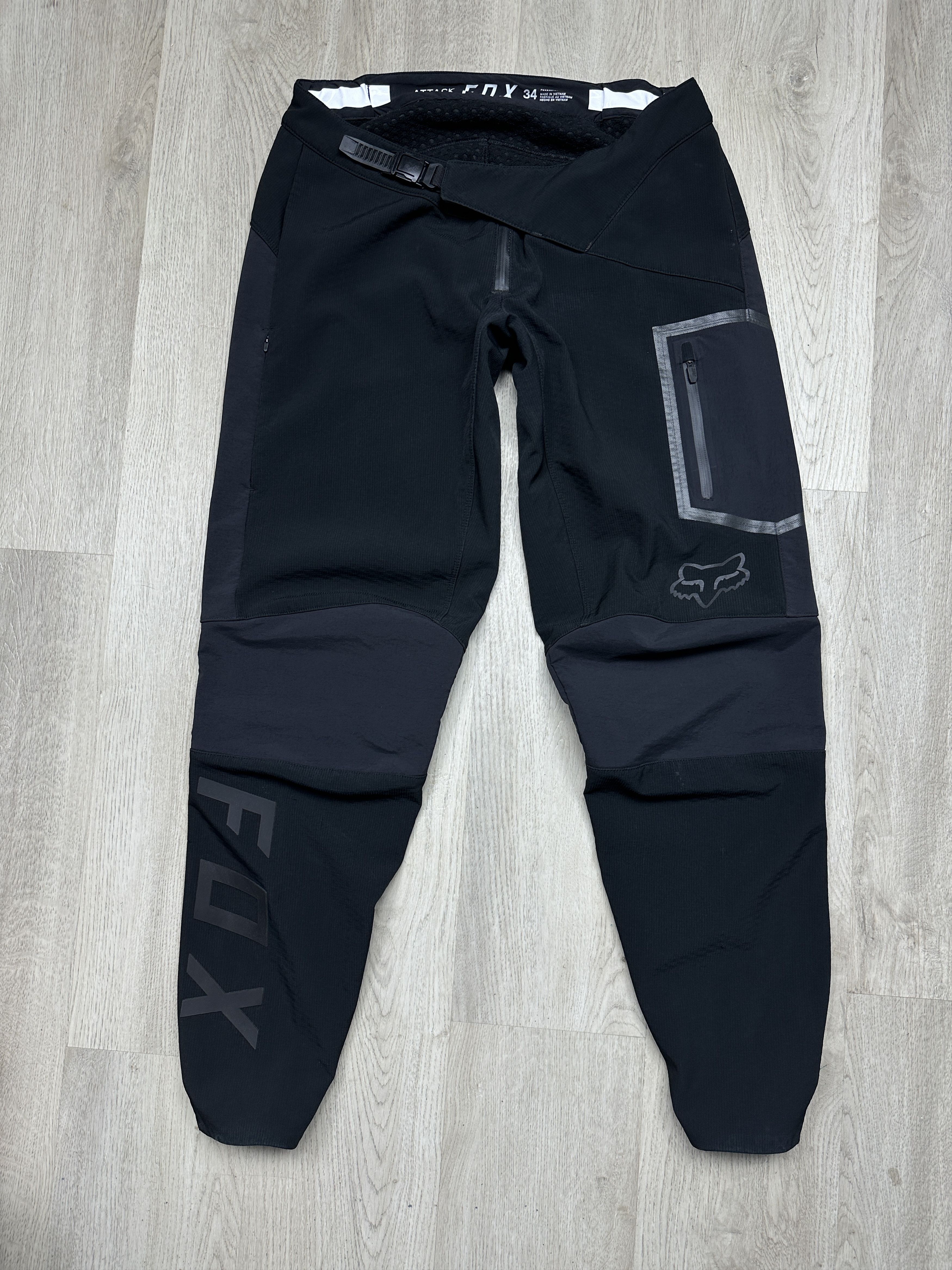 Fox Racing Fox Attack Softshell Mountain Bike Cycling Pants Size US 34 / EU 50 - 1 Thumbnail