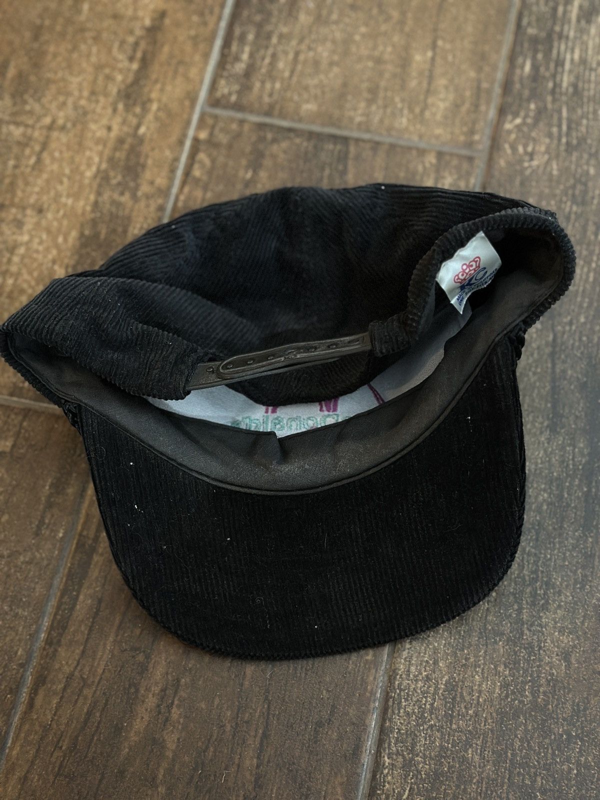 Vintage VTG Retro McDonalds Corduroy SnapBack Size ONE SIZE - 2 Thumbnail