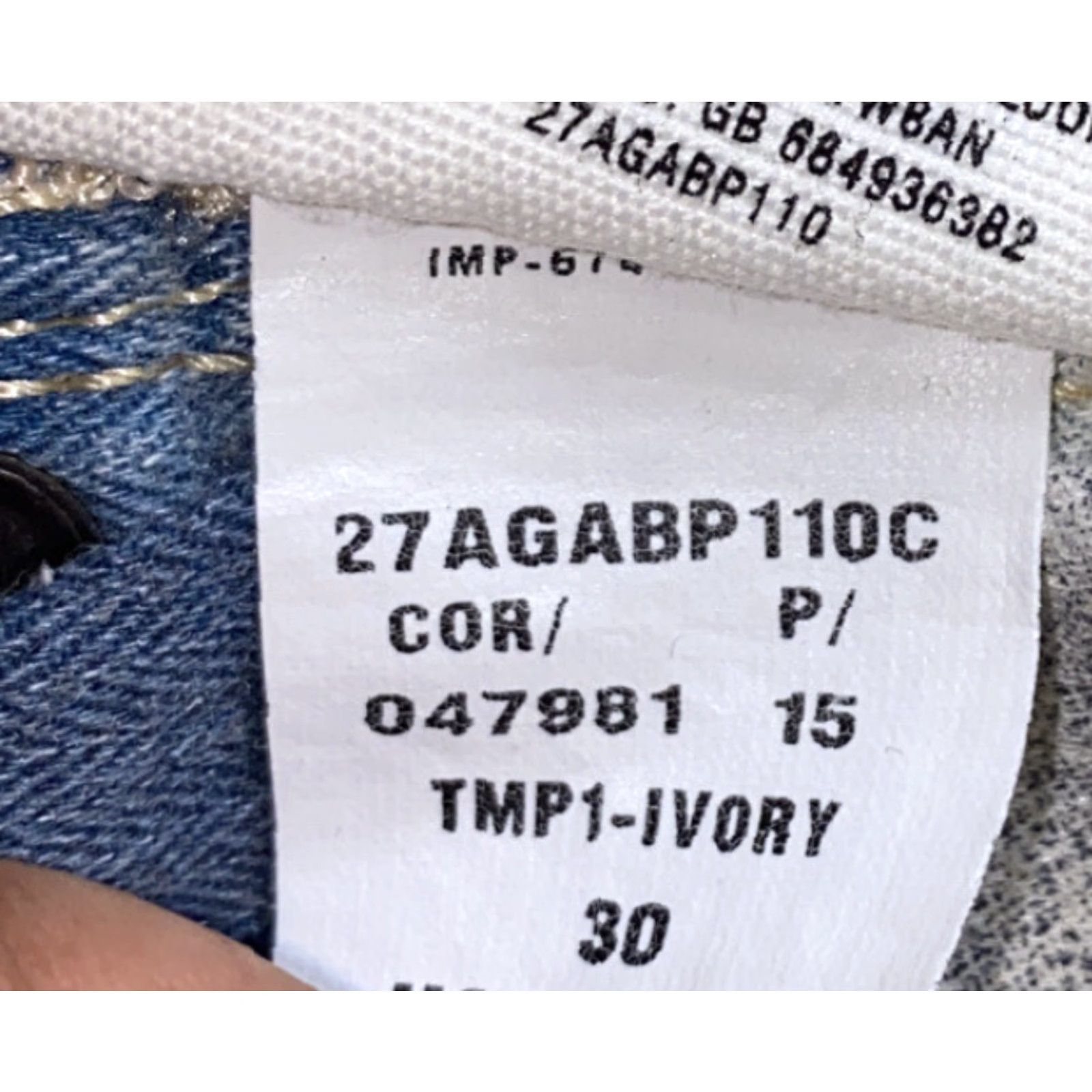 Vintage Pilcro and the Letterpress Womens Beige Zip Fly Casual Pants Size 30 X 29 Pants Beige Womens 30"} Size 30" / US 8 / IT 44 - 6 Thumbnail