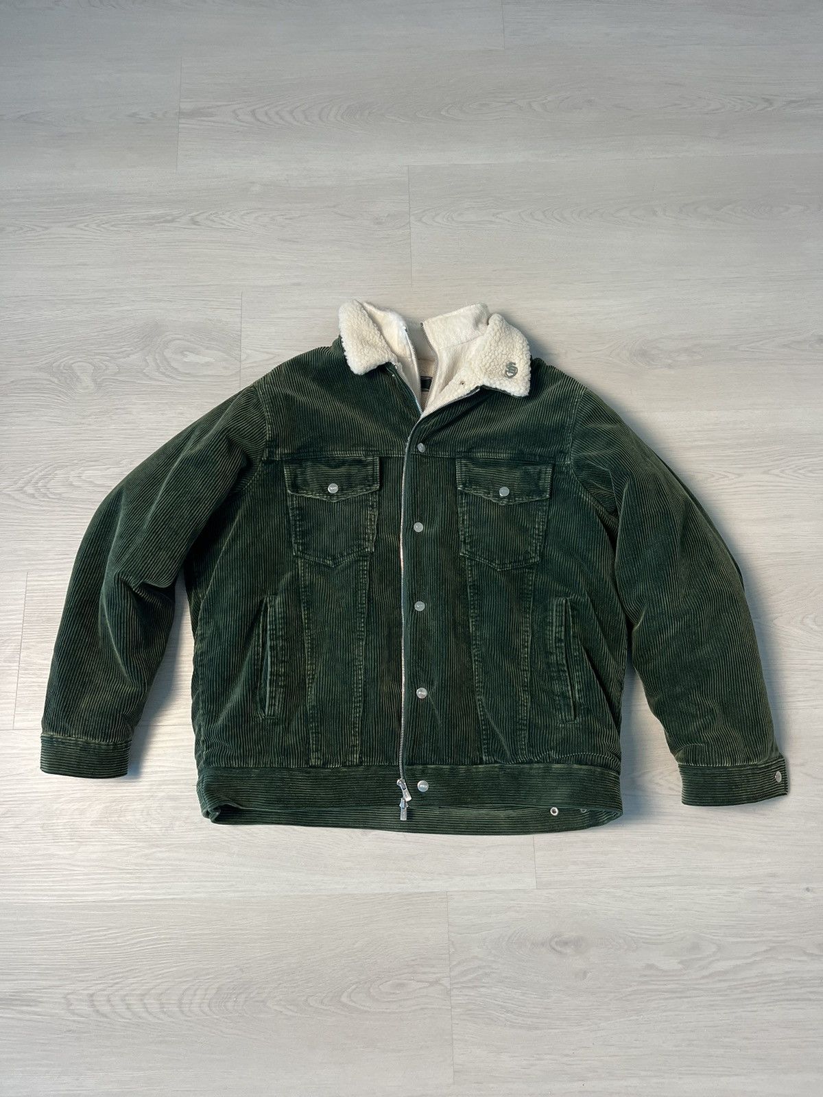 Kith Corduroy Laight Jacket Red Men's - FW19 - US