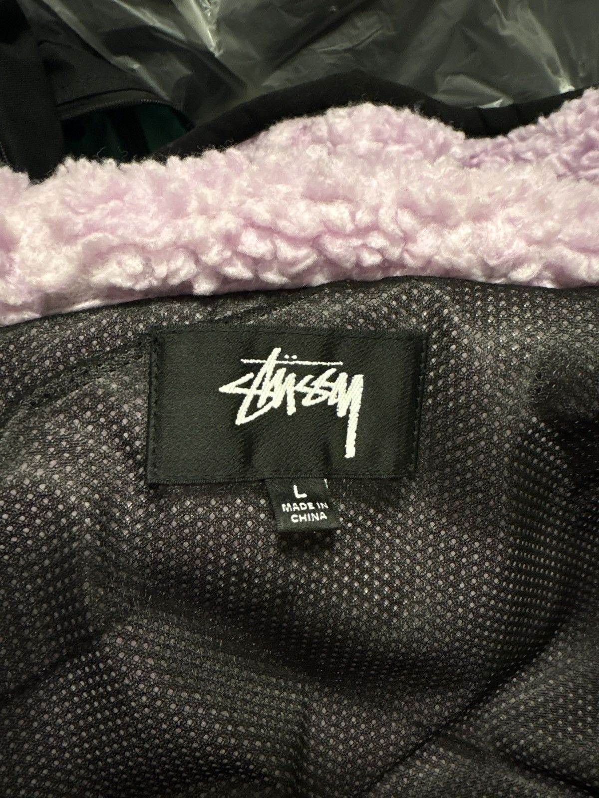 Stussy stussy - sherpa paneled hoodie jacket Size US L / EU 52-54 / 3 - 3 Thumbnail