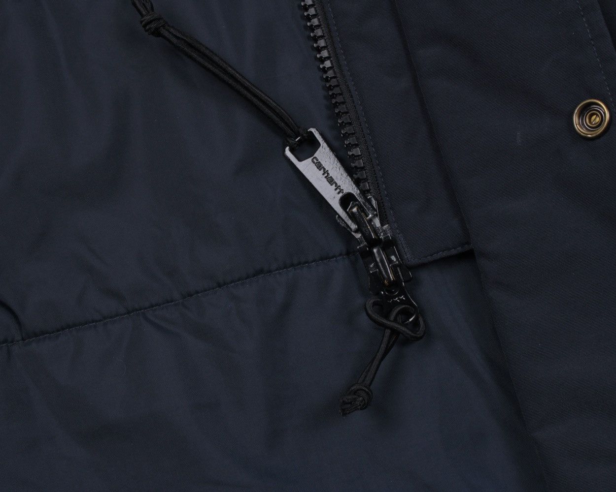 Carhartt × Carhartt Wip CARHARTT WIP Anchorage Parka Nylon Blue Fur Hooded Size US S / EU 44-46 / 1 - 16 Thumbnail