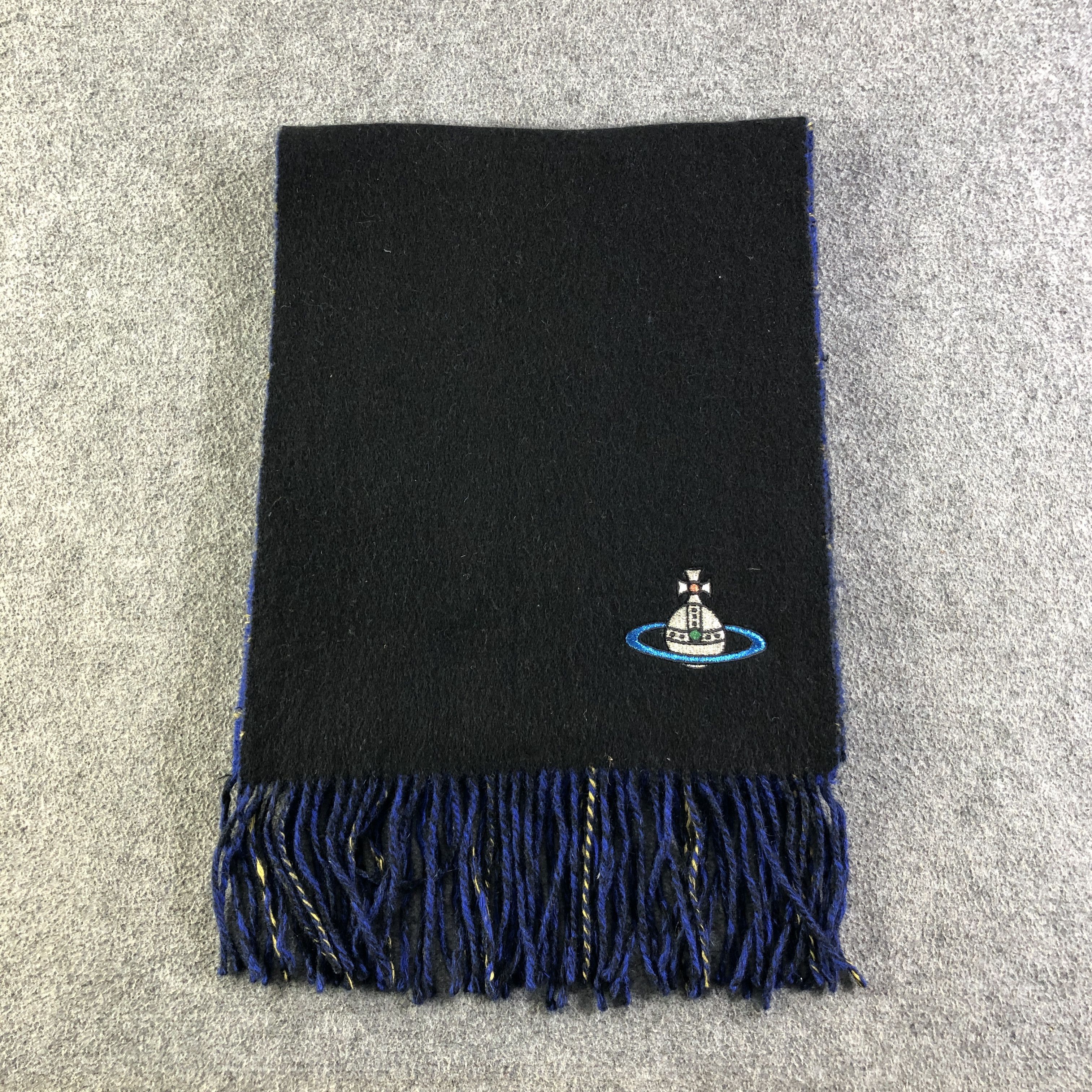 Vivienne Westwood Vivienne Westwood Wool Scarf Muffler V2695 Size ONE SIZE - 3 Thumbnail
