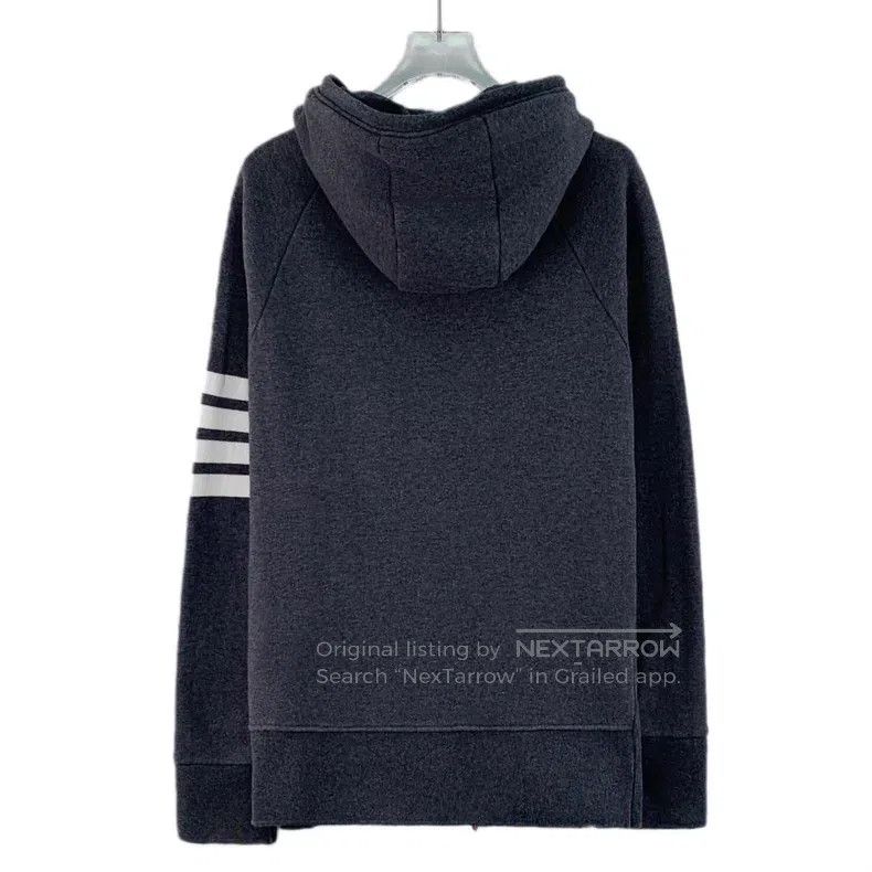 Thom Browne Thom Browne Dark gray hoodie Size US XXL / EU 58 / 5 - 2 Thumbnail