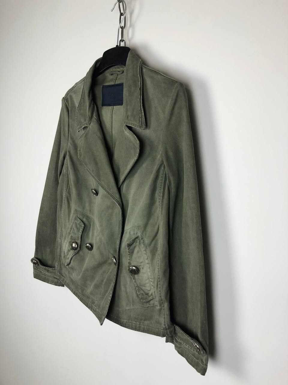 Prada Prada Khaki Faded Jacket size 40 Size S / US 4 / IT 40 - 5 Thumbnail