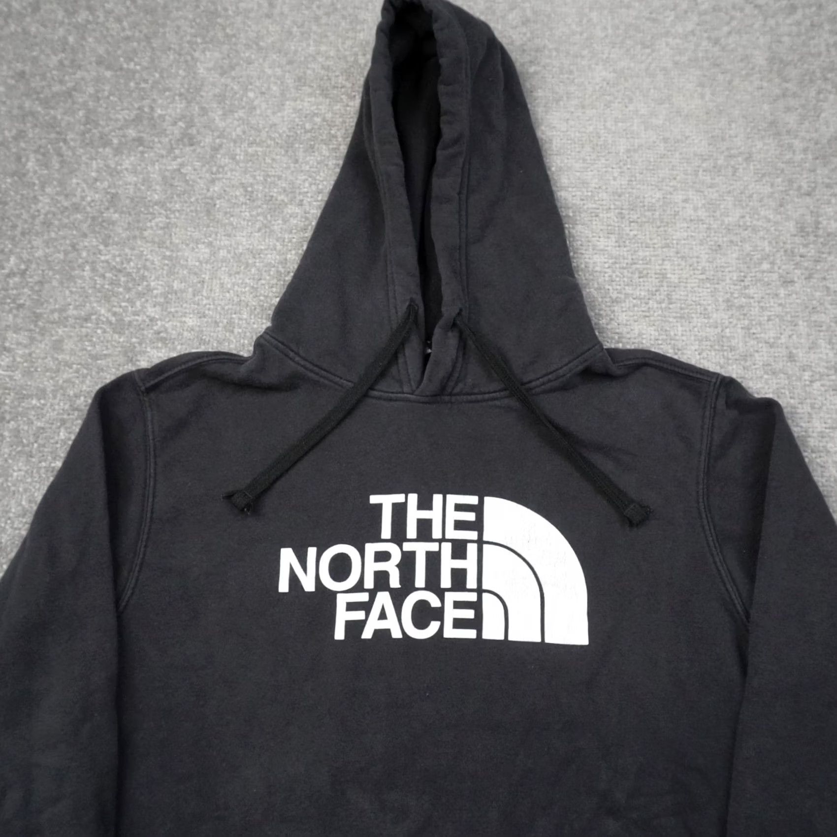The North Face The North Face Logo Spellout Mens Medium Black Long Sleeve Hoodie Size US M / EU 48-50 / 2 - 7 Thumbnail