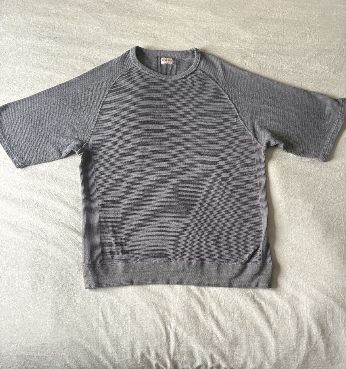 The Flat Head FLAT HEAD TUBULAR KNIT RAGLAN THERMAL T-SHIRT Size US L / EU 52-54 / 3 - 3 Thumbnail
