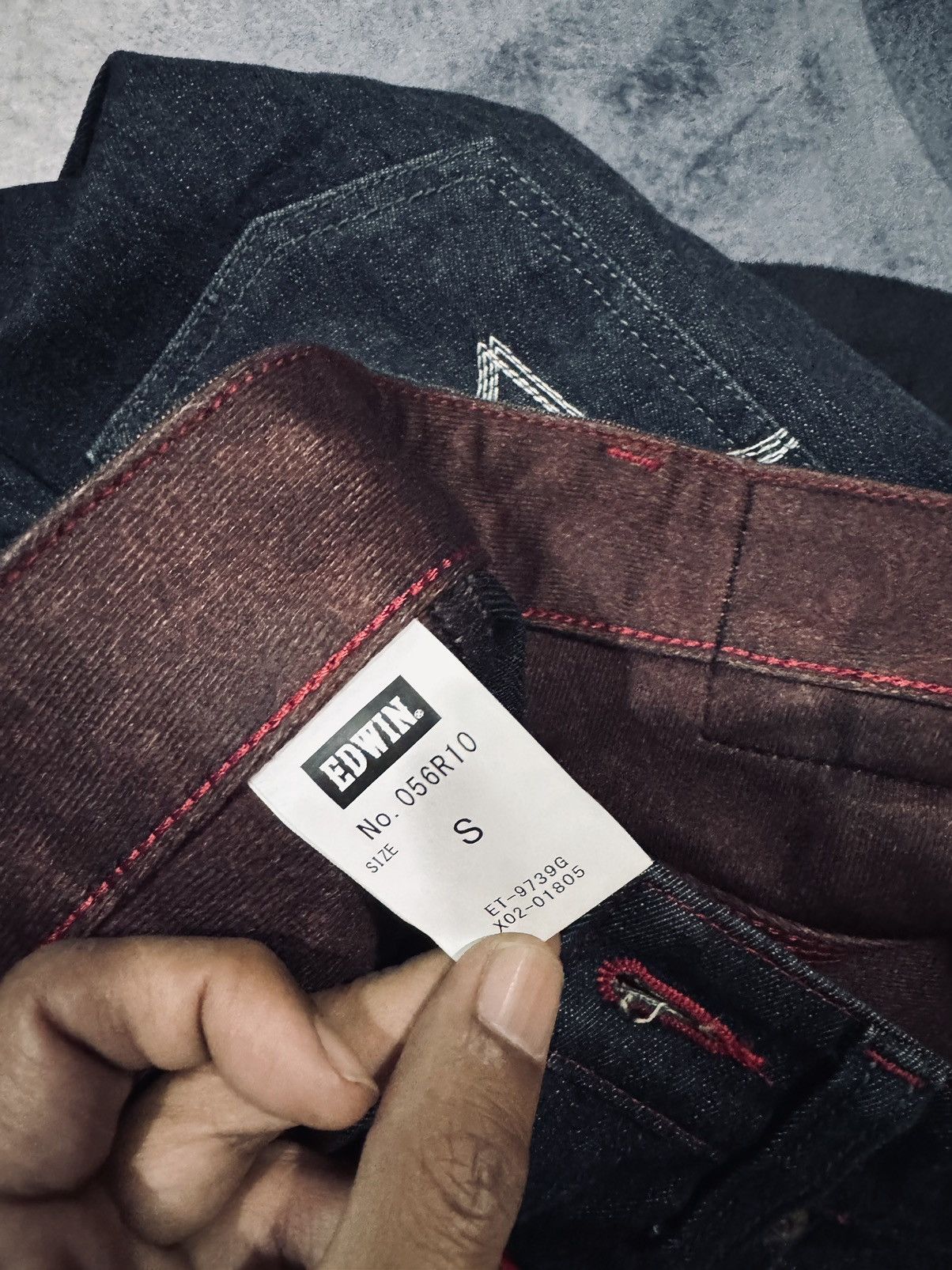 Edwin 56 Design X Edwin Wild Fire Denim Pant Size US 29 - 7 Thumbnail