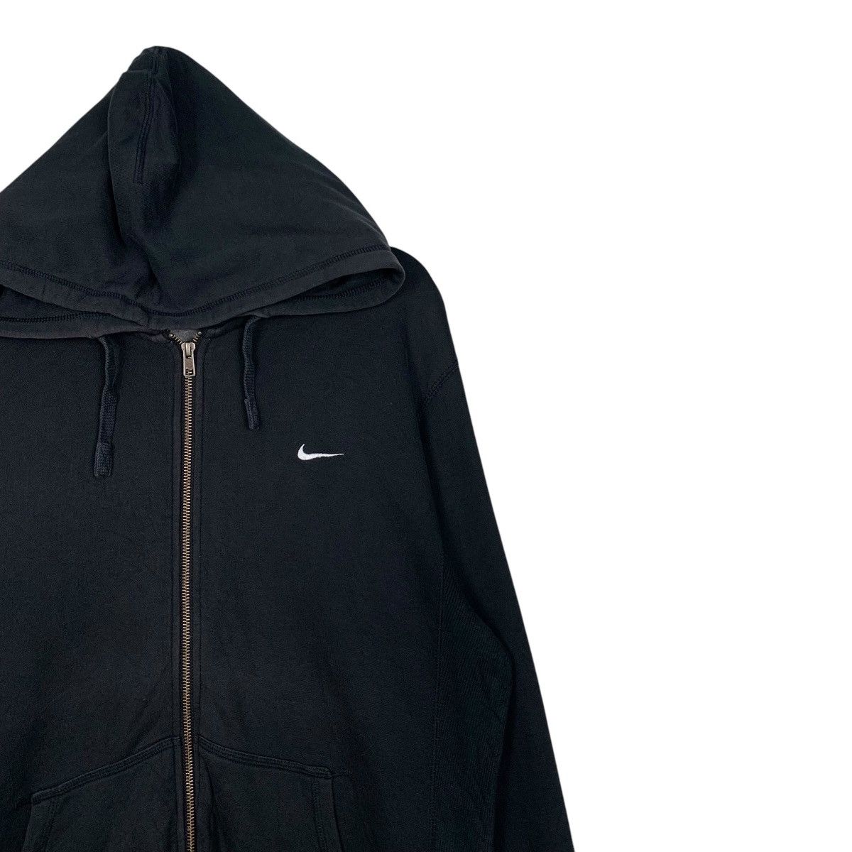 Nike NIKE Small Swoosh Logo Zipper Hoodies Sweatshirt #1857-C81 Size US XXL / EU 58 / 5 - 5 Thumbnail