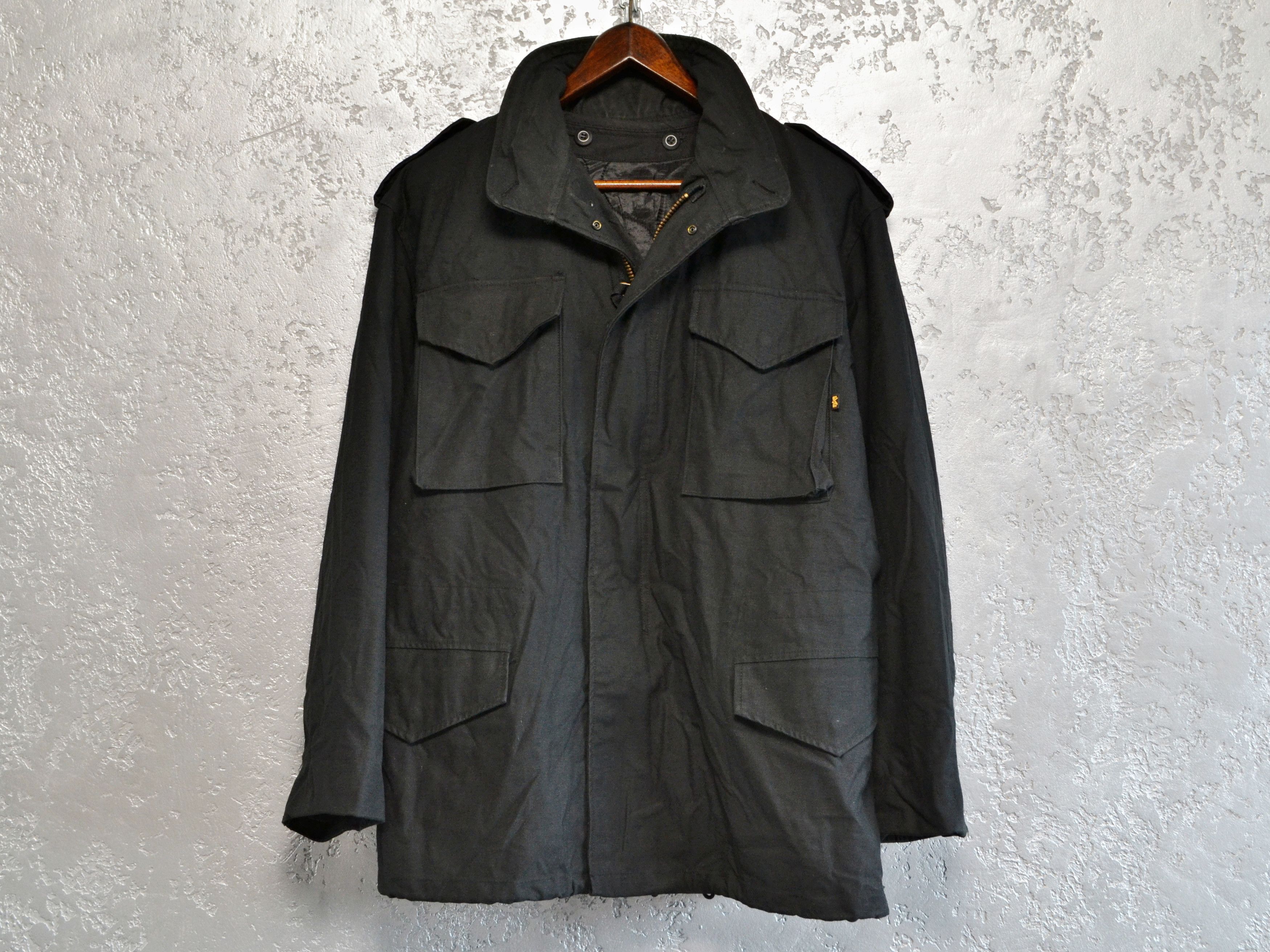 Alpha Industries Alpha Industries M-65 Military Jacket Men Black Size US XL / EU 56 / 4 - 1 Thumbnail