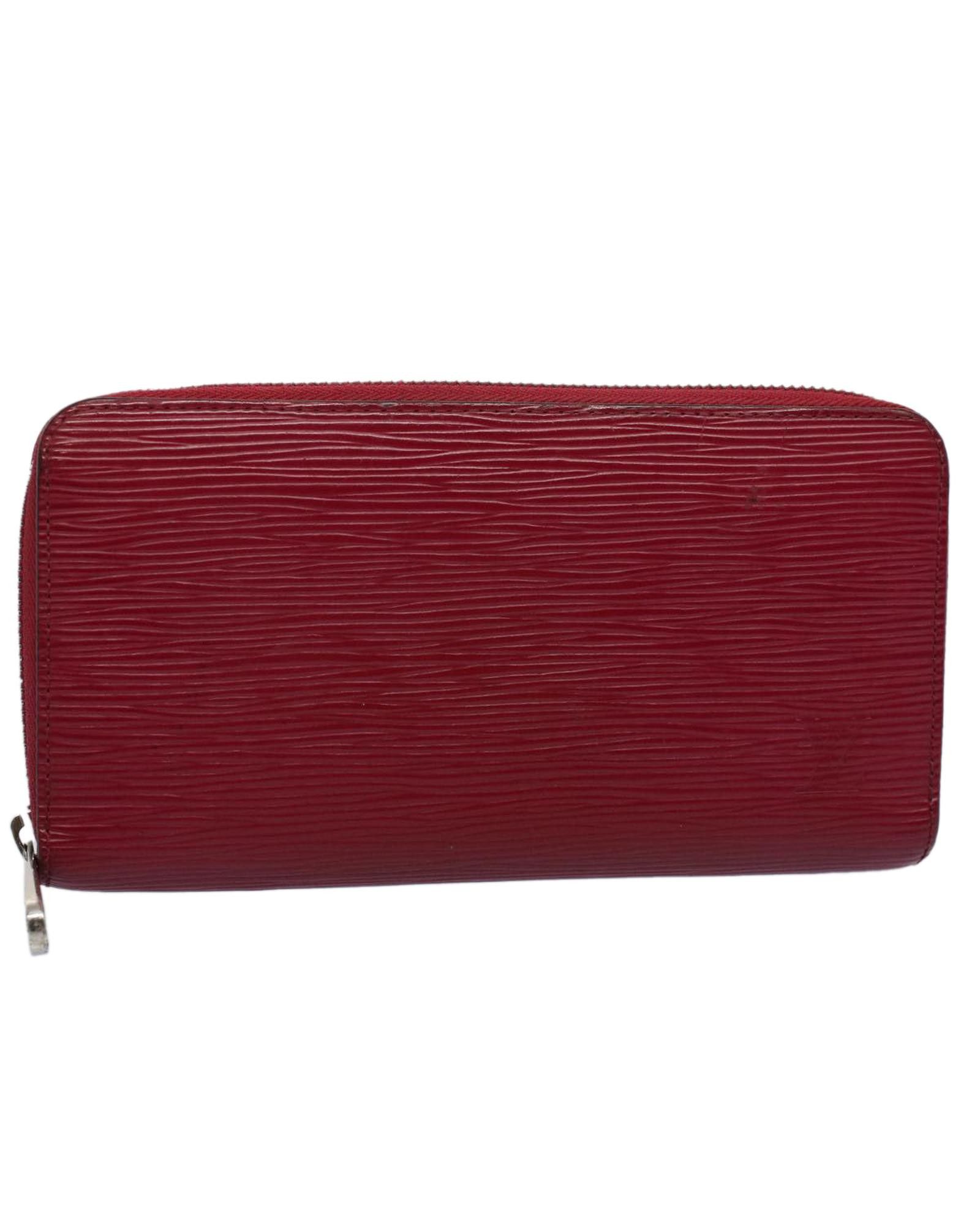 image of Louis Vuitton Fuchsia Epi Leather Long Wallet, Women's