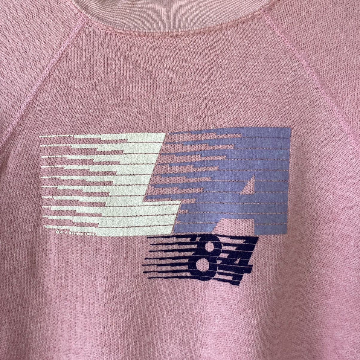 Japanese Brand × Vintage Vintage Los Angelas 84 Pink Sweatshirt Size US M / EU 48-50 / 2 - 4 Thumbnail