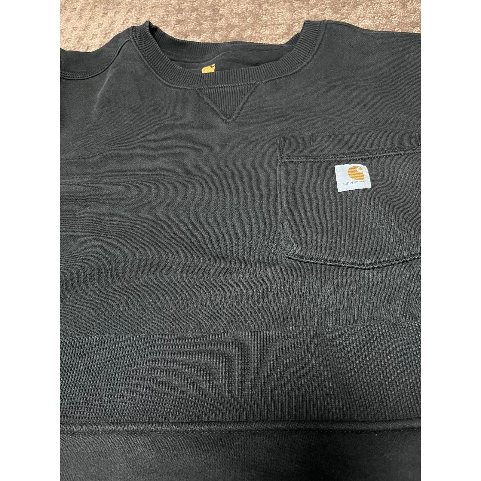 Carhartt 🧥 Carhartt Crewneck Sweatshirt – Size L 12/14 Size L / US 10 / IT 46 - 4 Thumbnail