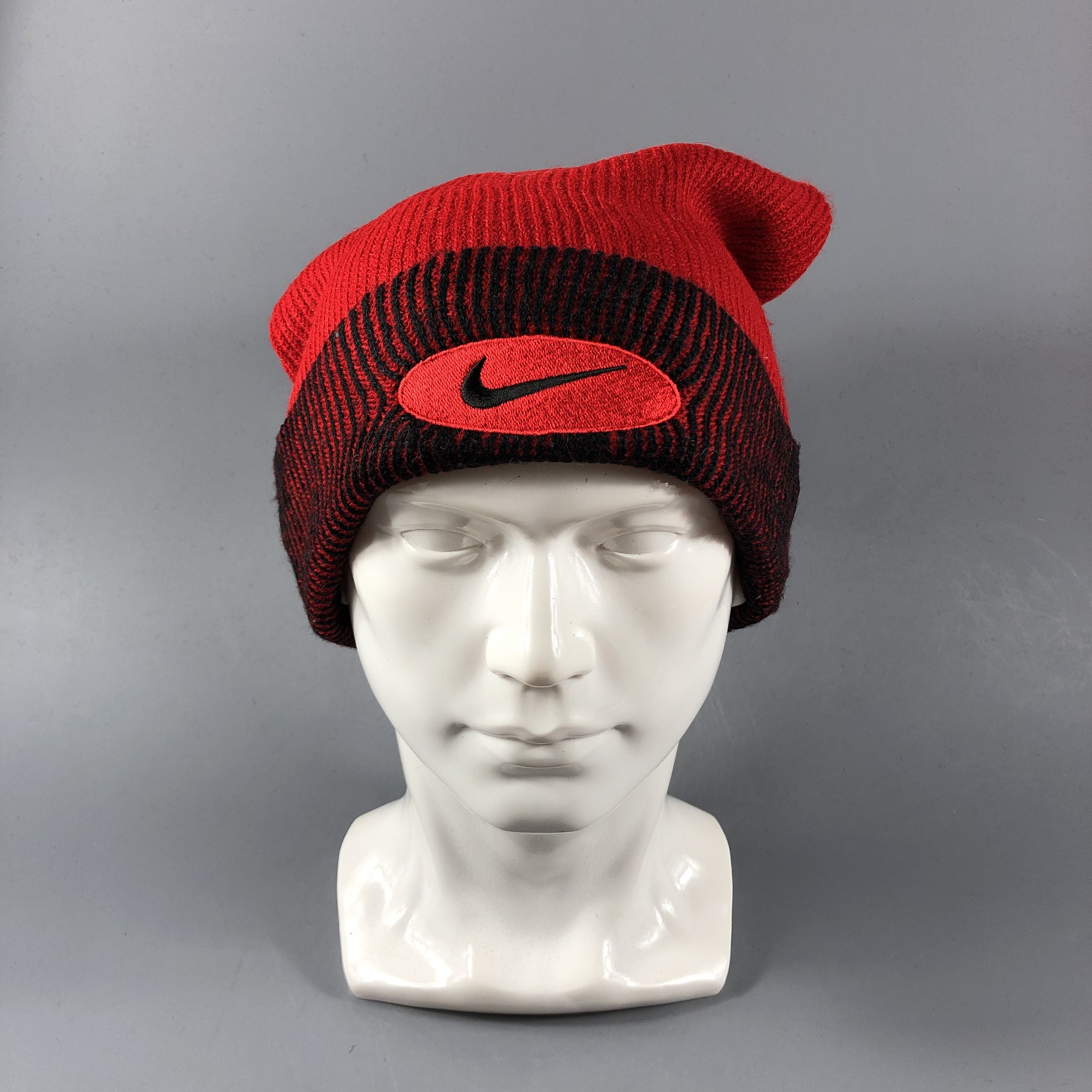 Vintage Nike Fisherman Beanie Snowcap Snow Hat B761 Size ONE SIZE - 1 Thumbnail