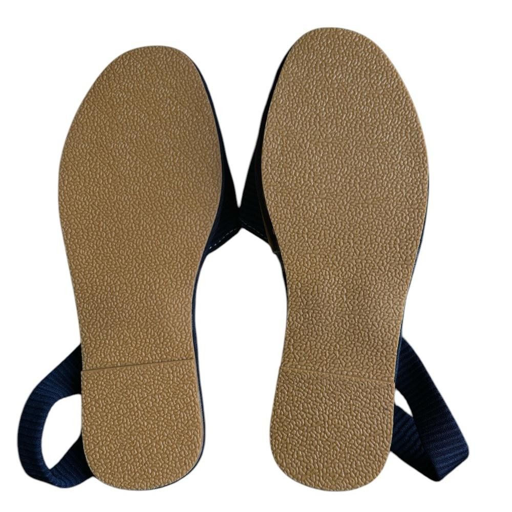 Designer Women's Navy Slingback Sandals - Size 5 Size US 5 / IT 35 - 4 Thumbnail