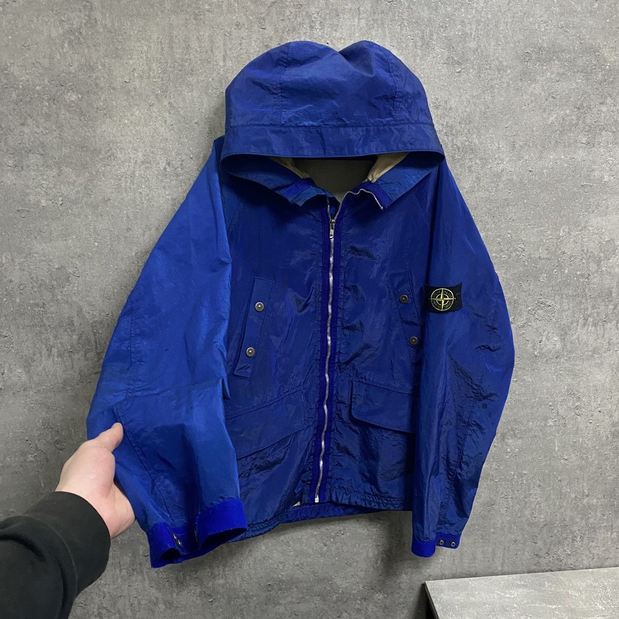 Stone Island Vintage Stone Island Nylon Jacket Size US L / EU 52-54 / 3 - 2 Thumbnail