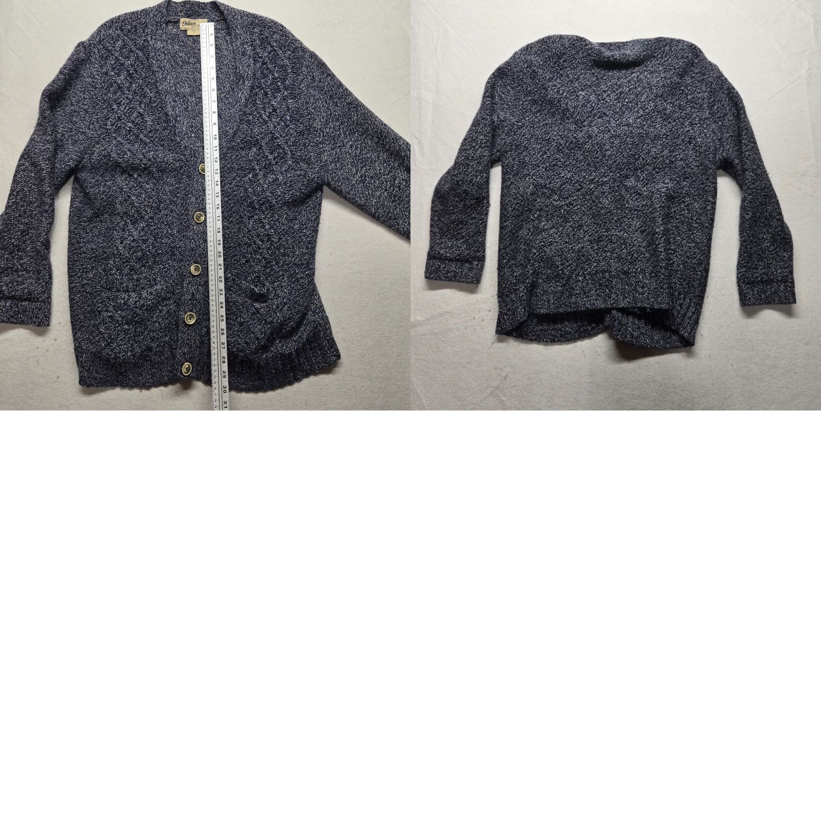Vintage Orton Brothers Jacket Coat Gray Full Zip Sweatshirt L Adult Women's XL Casual Fibers: Polyester, Cotton Size L / US 10 / IT 46 - 8 Thumbnail