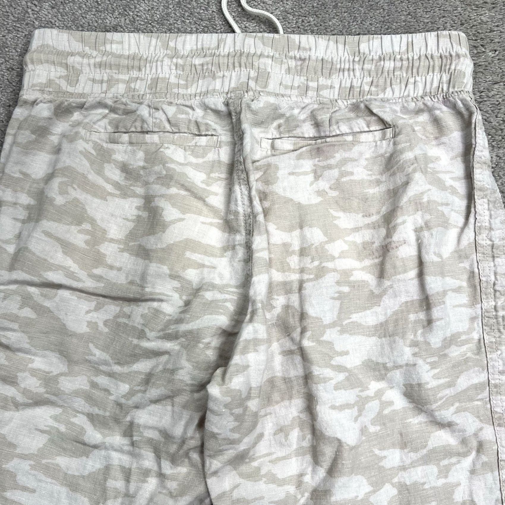 Athleta Athleta Cabo Tide Linen Joggers Pants Women’s 4 Beige Drawstring Lightweight 27” Inseam Casual, Athleisure, Beach Womens Size 28" / US 6 / IT 42 - 7 Thumbnail