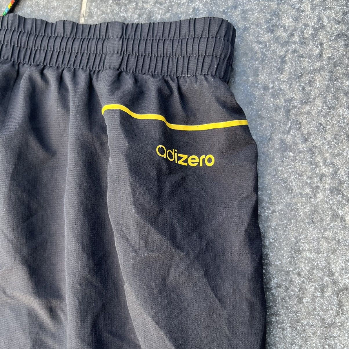 Adidas Adidas F50 Black Yellow Zipper Trackpant Size US 33 - 12 Thumbnail