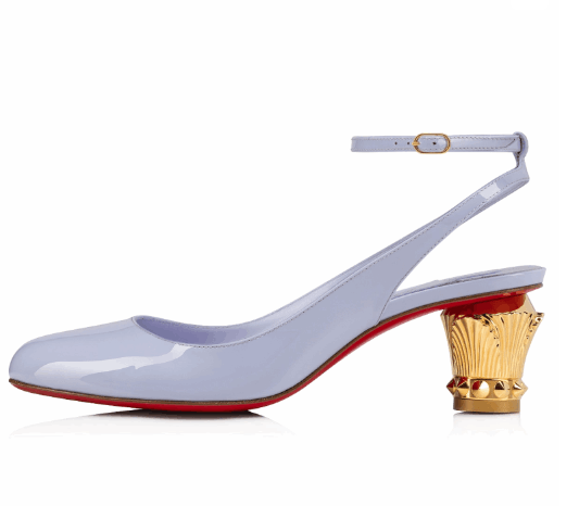 Christian Louboutin o1s1wg110924 Lipsita Jane Pumps in Sky Blue Size US 8 / IT 38 - 1 Thumbnail