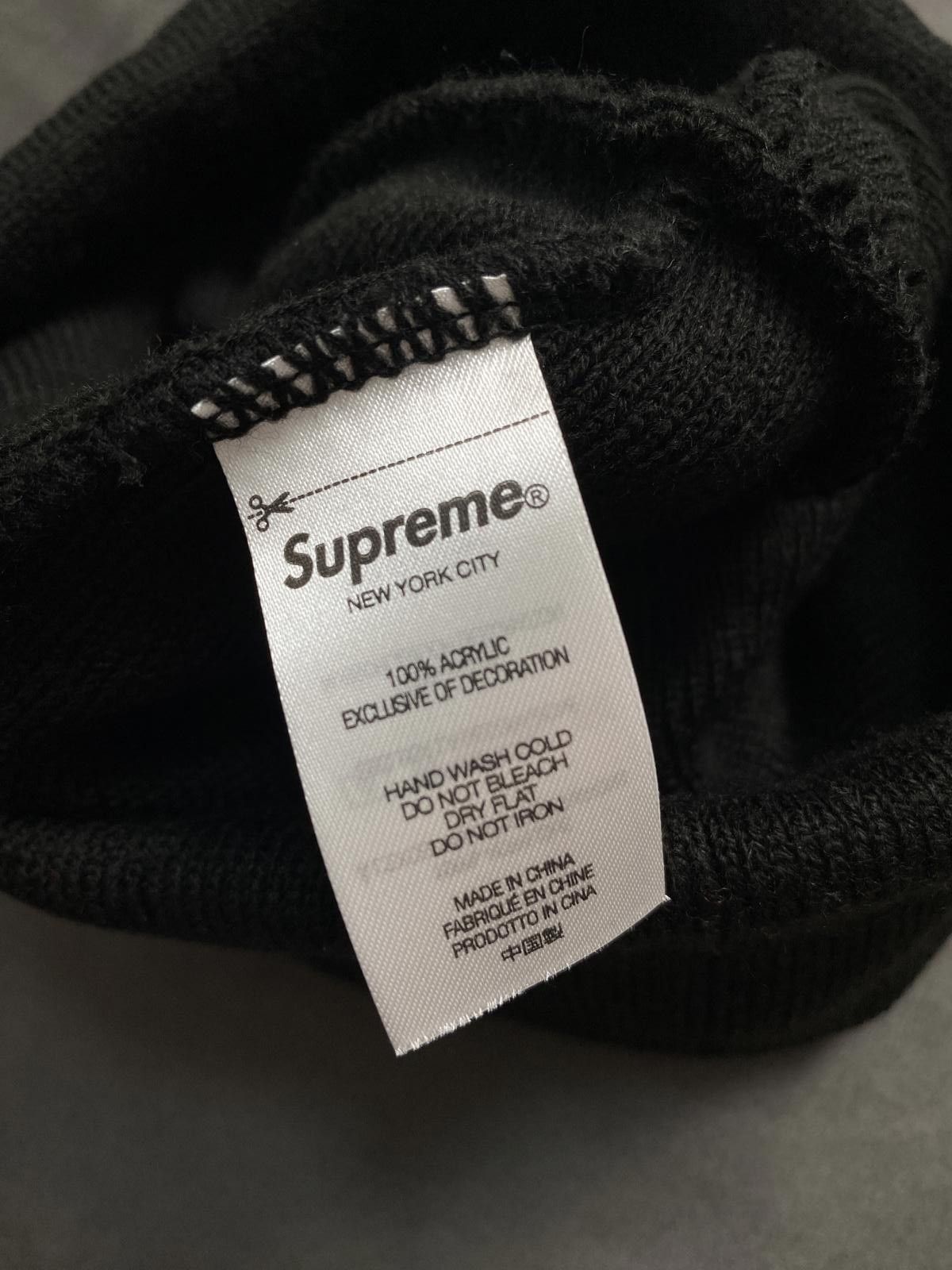 Supreme Deadstock FW22 Supreme Catwoman Logo Black Beanie Hats OS Size ONE SIZE - 6 Thumbnail