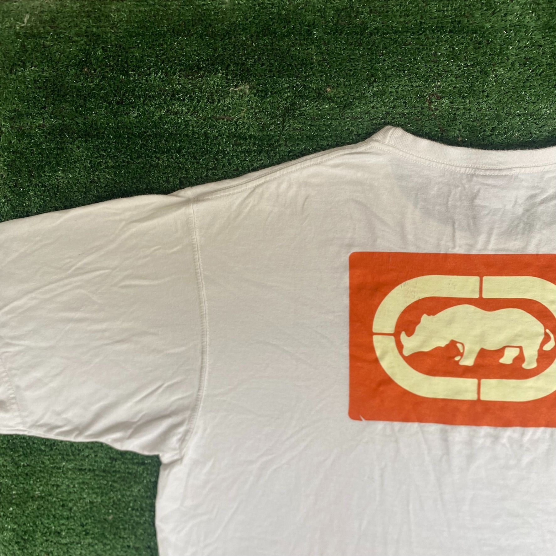Ecko Unltd. Vintage Y2K Ecko Unltd. Shirt Rhino Logo Retro White Tee Size US L / EU 52-54 / 3 - 2 Thumbnail
