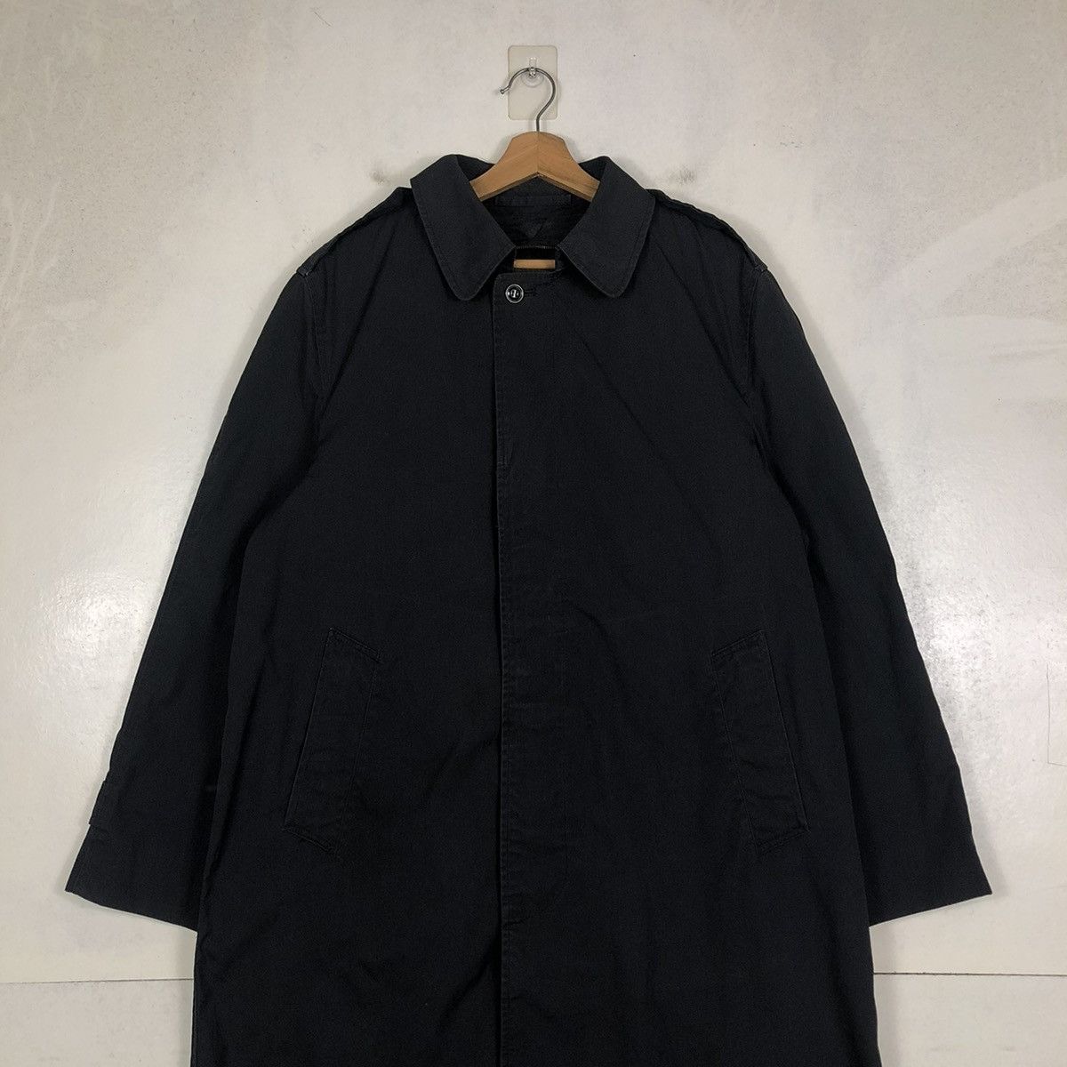 Vintage 📌TRUE VINTAGE 60's LONG BIKER JACKET MILITARY BUZZ RICKSON Size US M / EU 48-50 / 2 - 6 Thumbnail