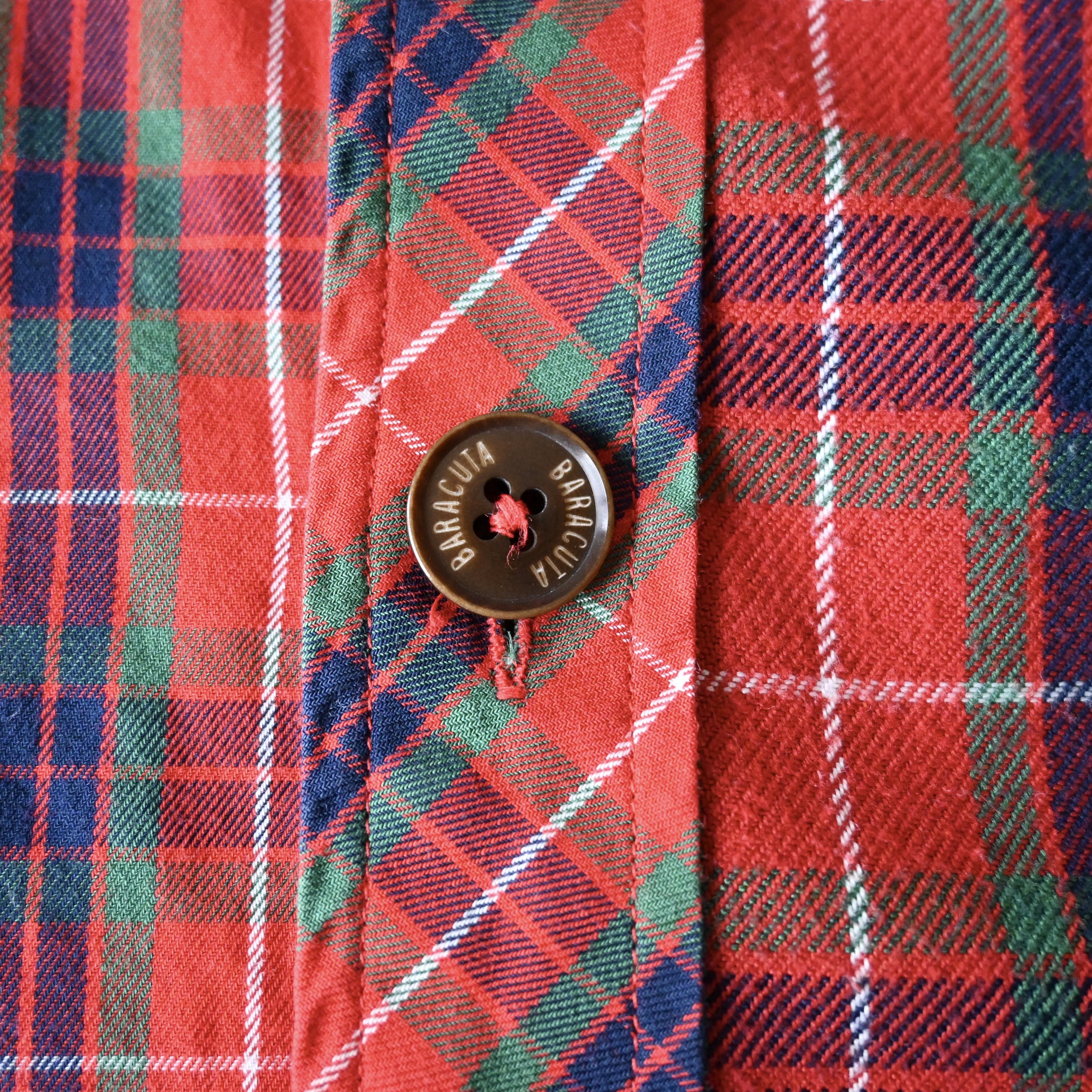 Baracuta VTG 1990s BARACUTA tartan lining fabric shirt made in Japan Size US M / EU 48-50 / 2 - 15 Thumbnail