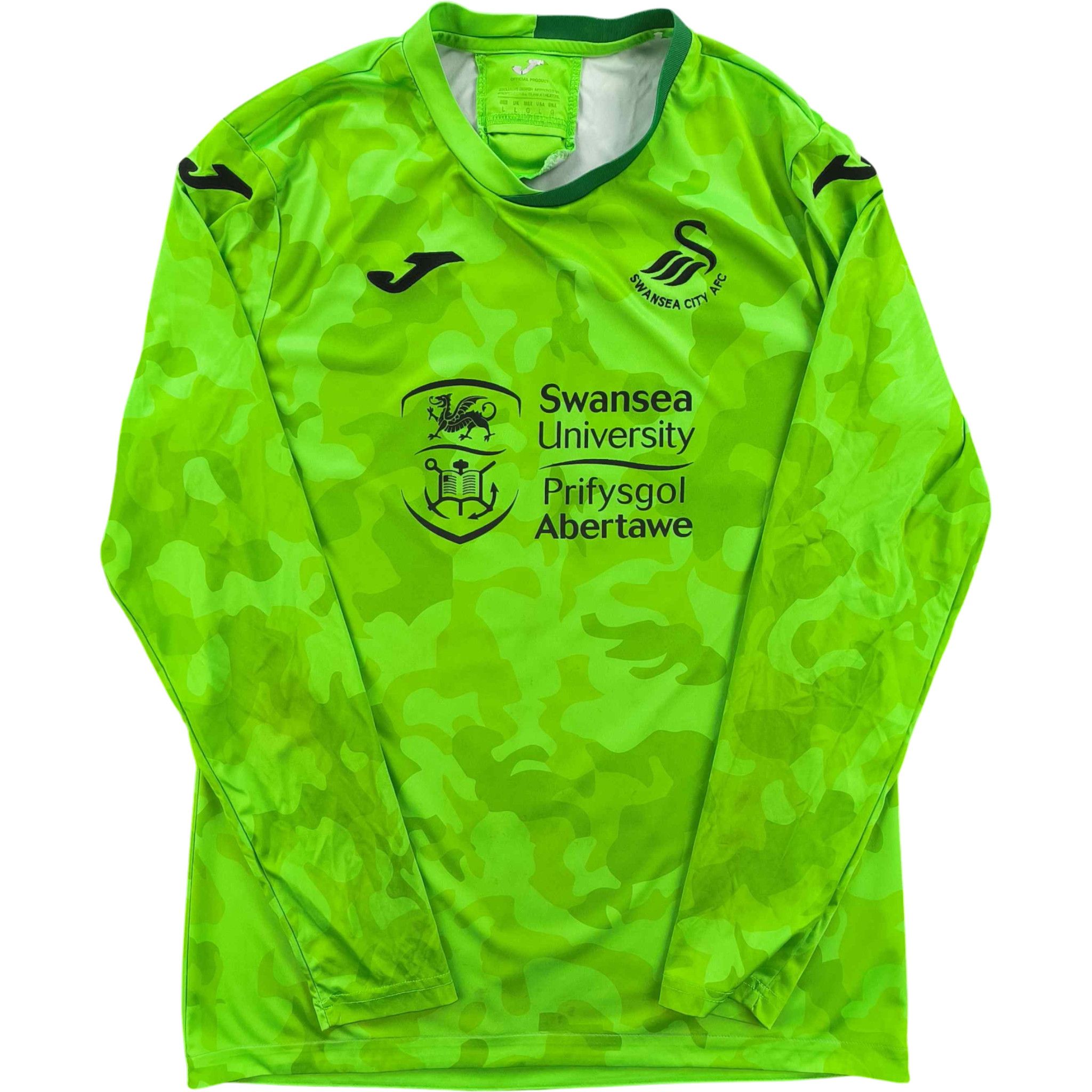 Swansea City 2020-21 Joma goalkeeper football jersey size L