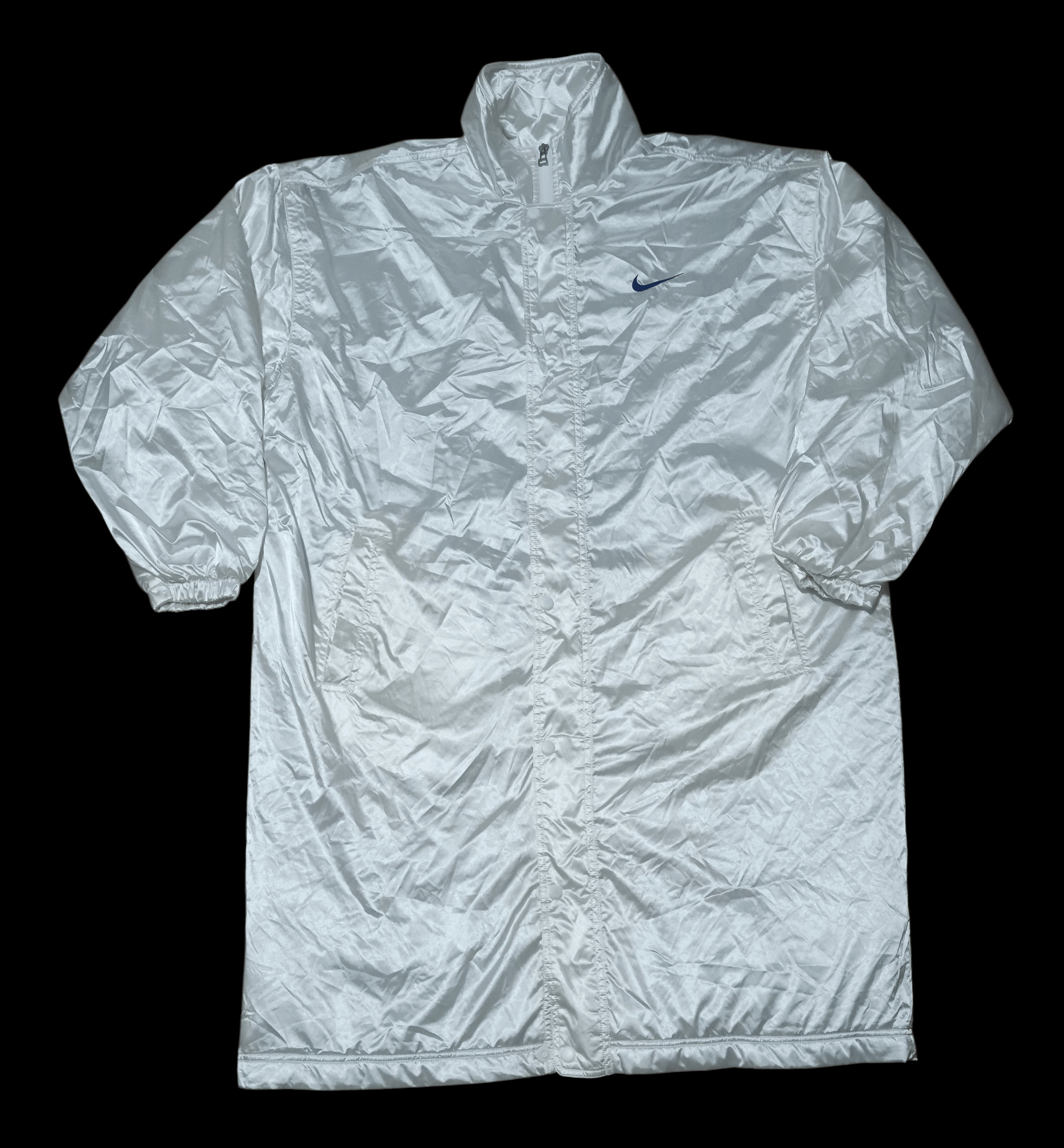 Nike VINTAGE NIKE COACH LONG JACKET Size US L / EU 52-54 / 3 - 2 Thumbnail