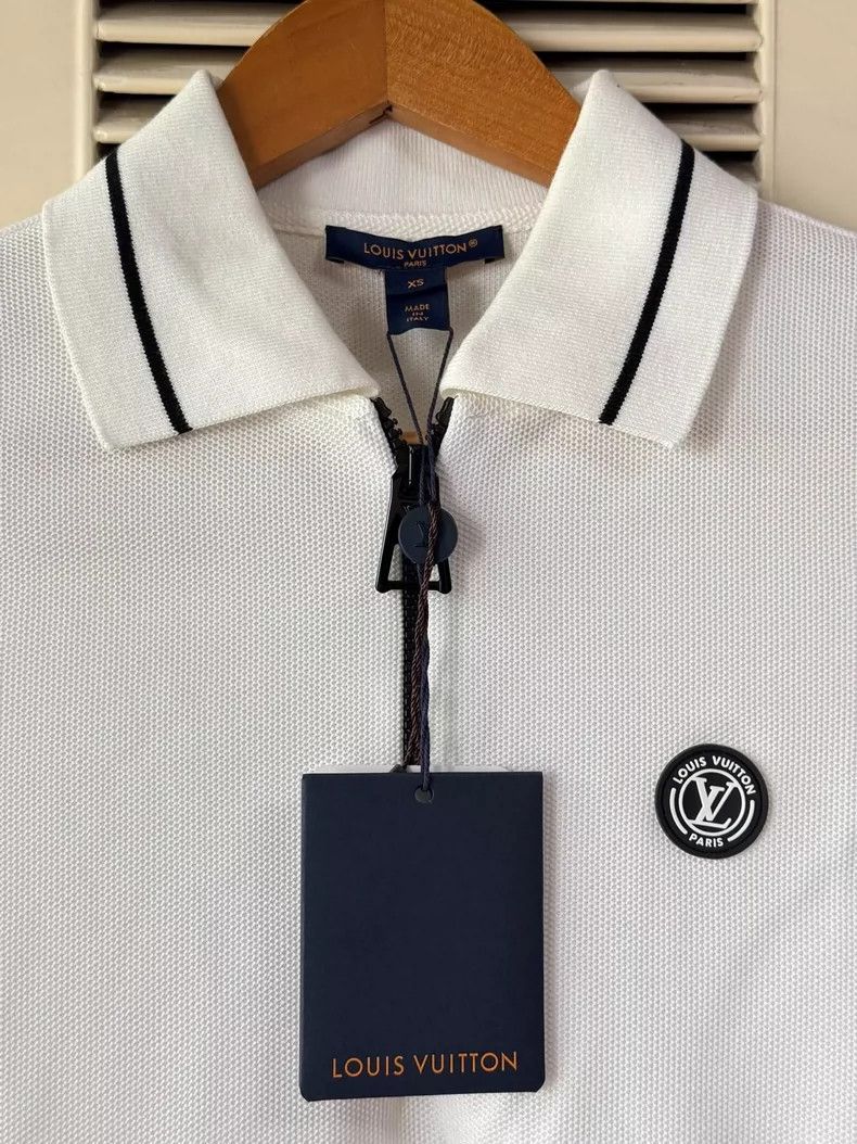 Louis Vuitton LOUIS VUITTON White Polo shirt Size US XS / EU 42 / 0 - 3 Thumbnail